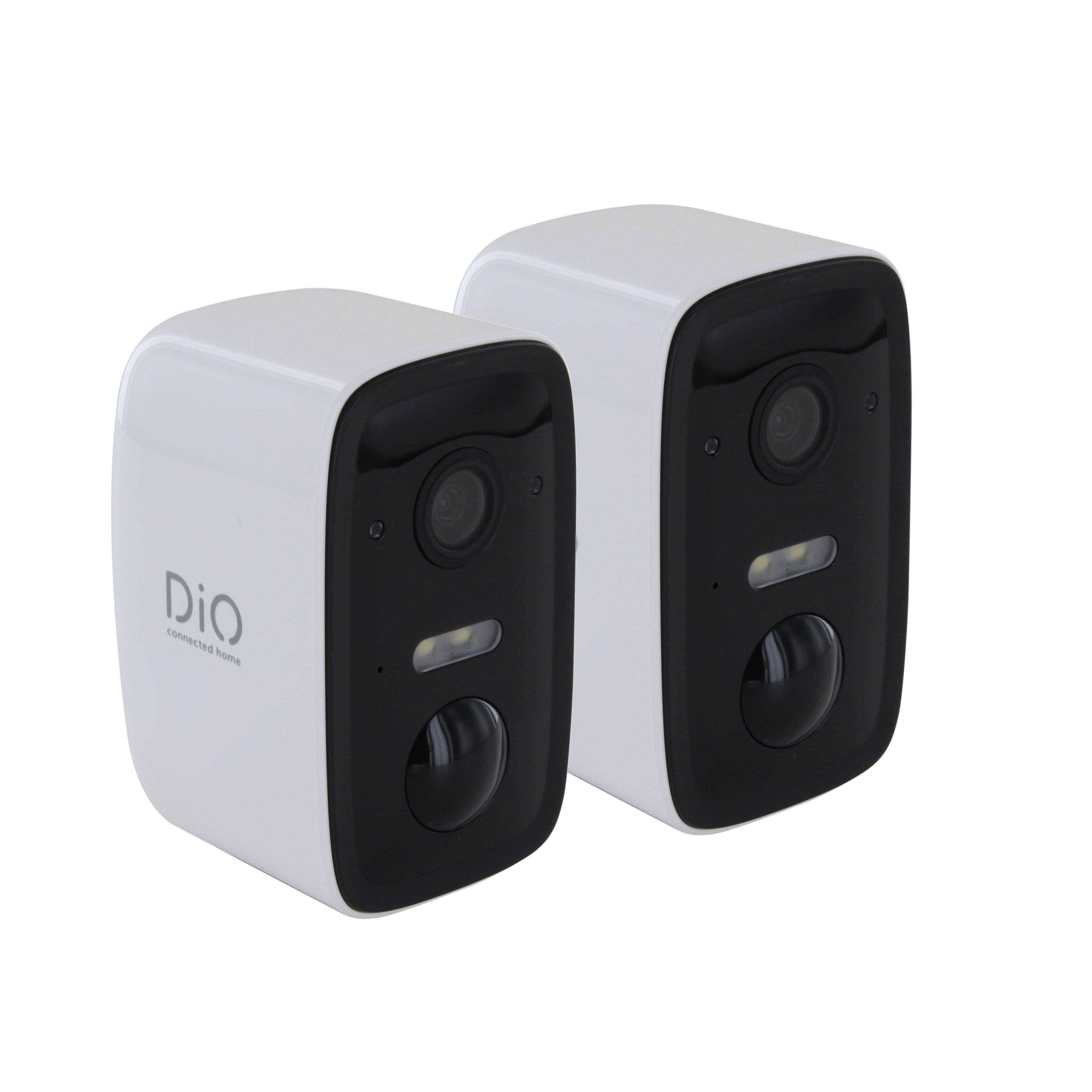 2 X Wireless outdoor WiFi camera with solar panel