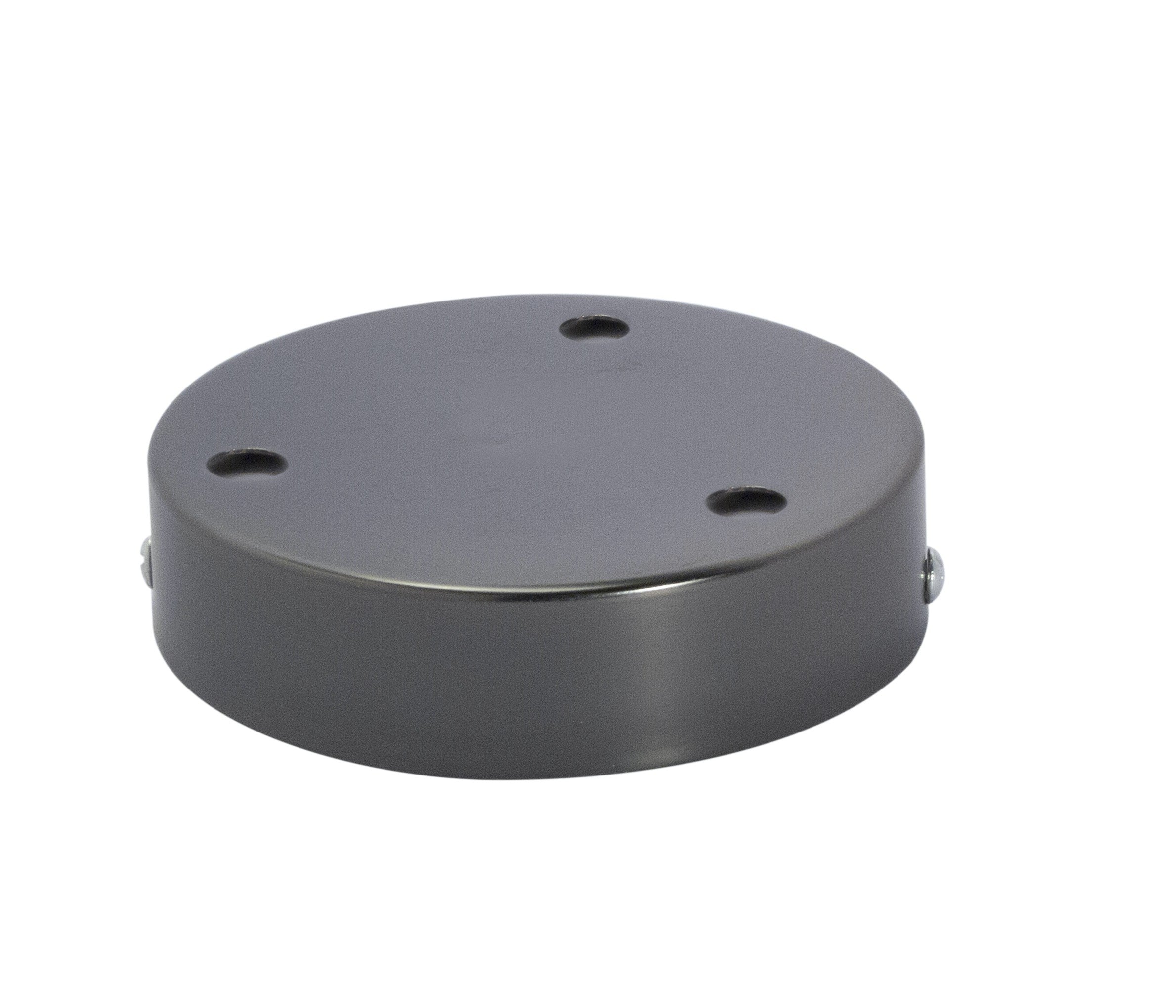 Metal ceiling rose - Titanium