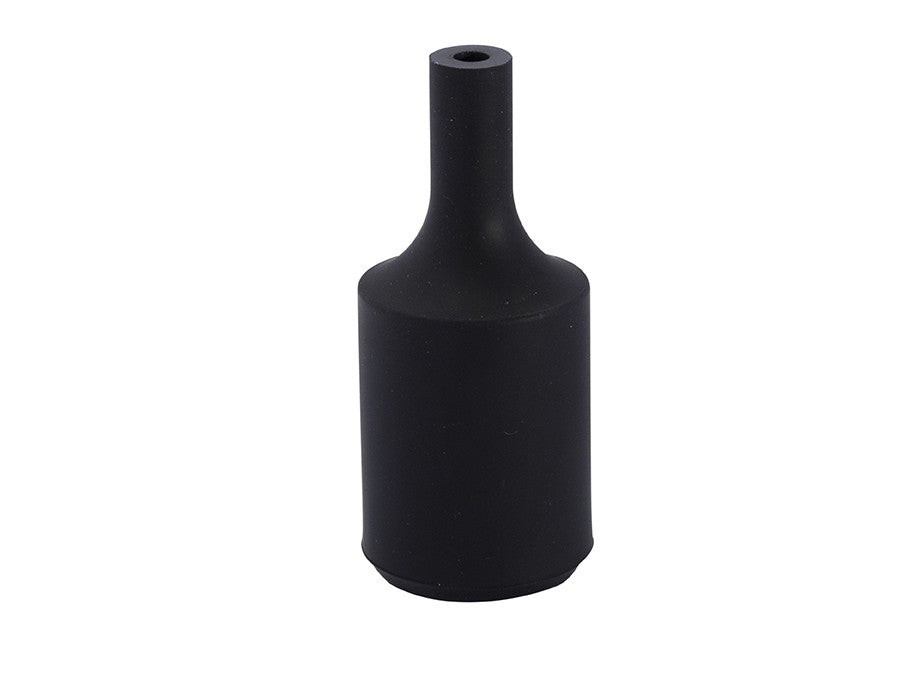 Casquilho E27 silicone - Preto