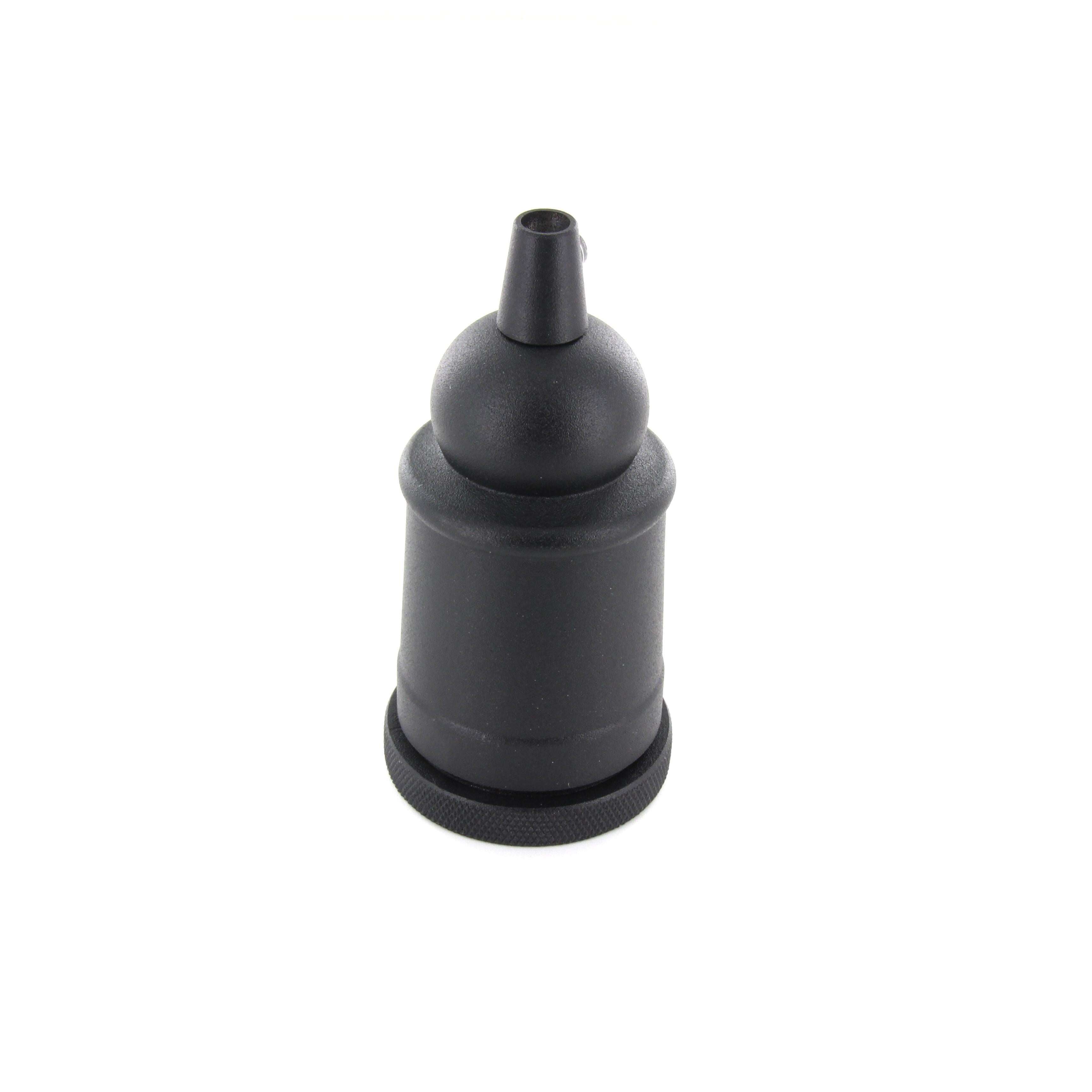 Casquilho E27 Metal preto