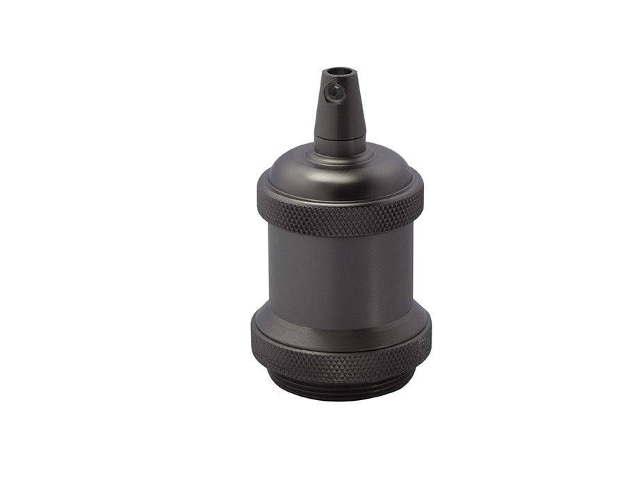 Metalen fitting – titaniumkleurig