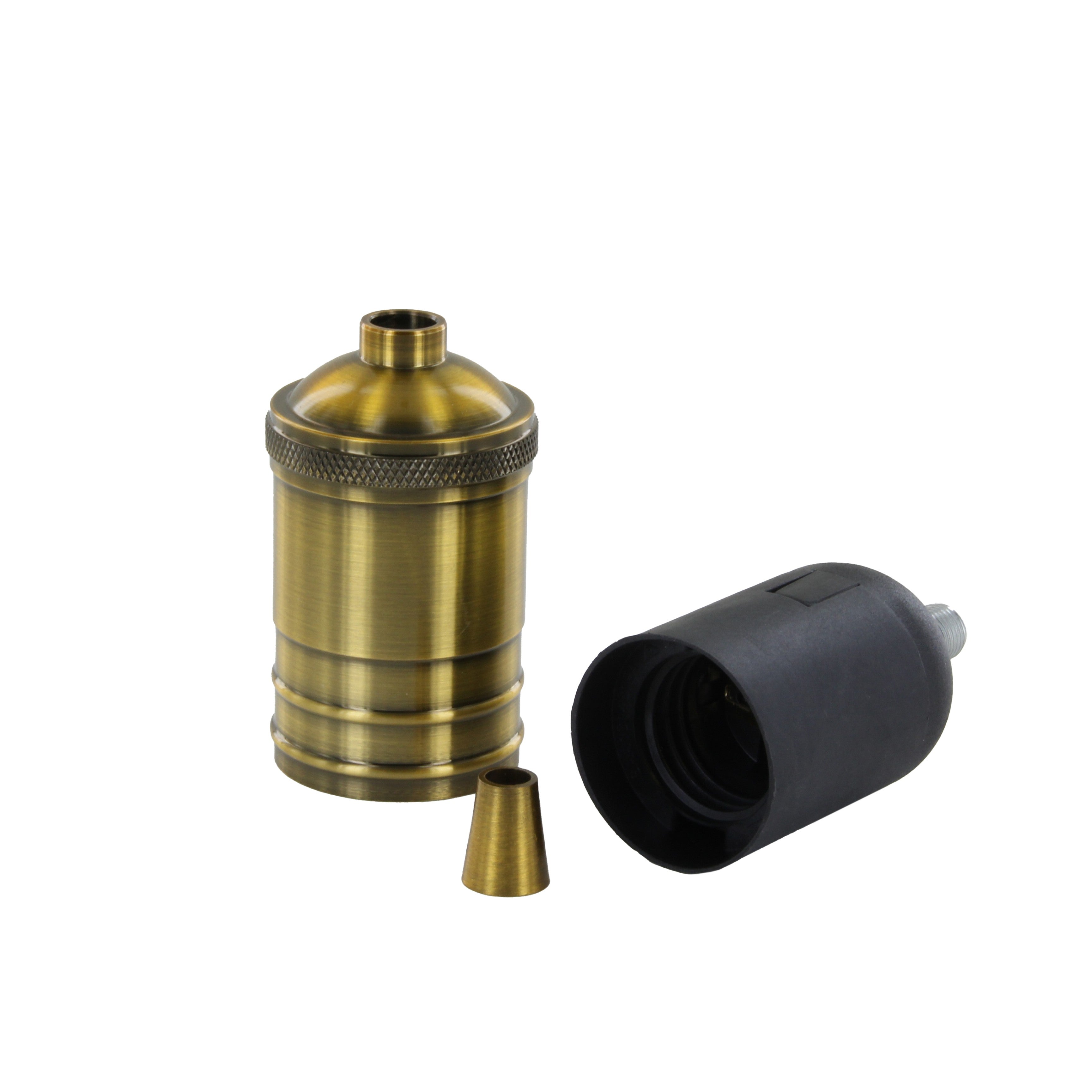 Gladde aluminium lamphouder - goud