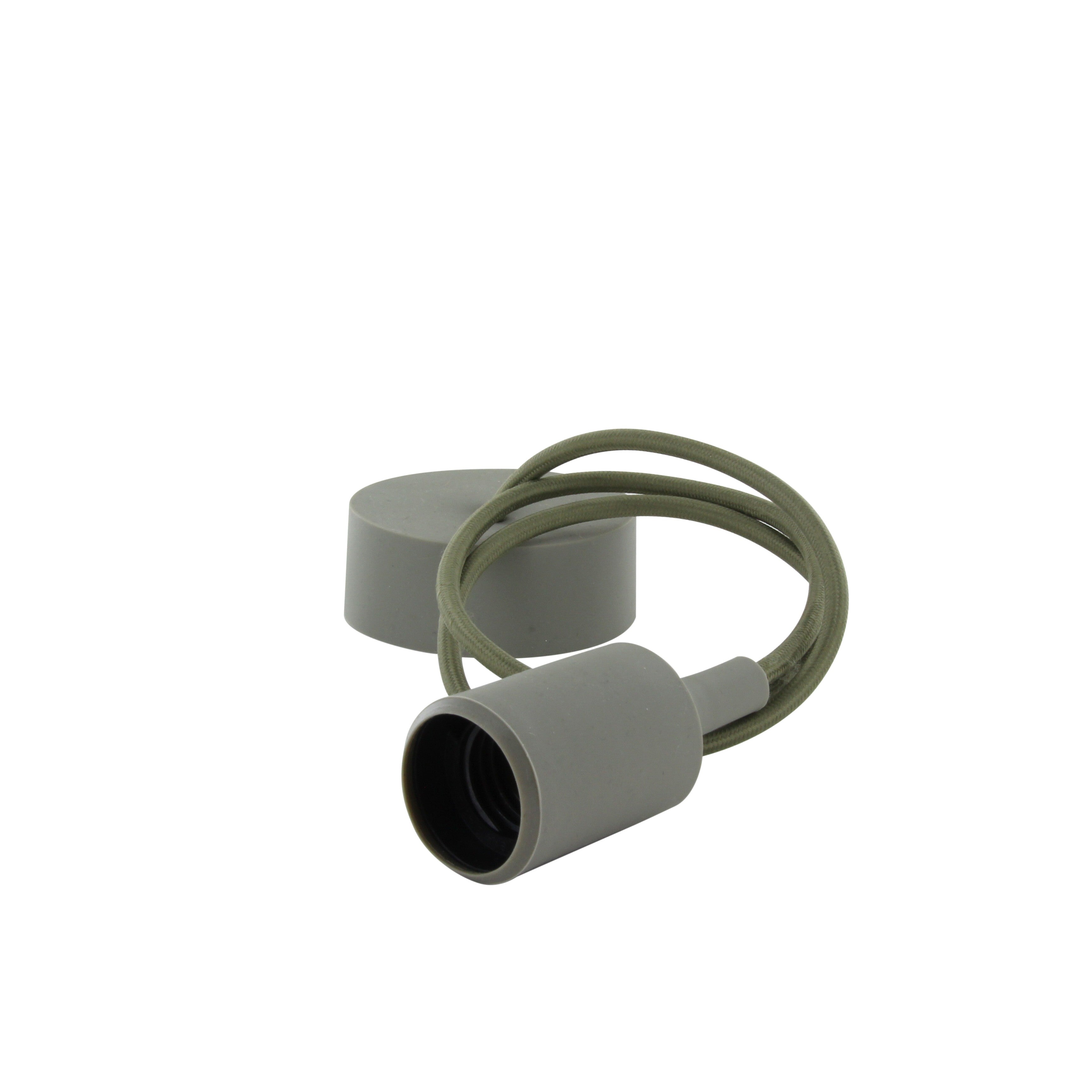 Kit colgante caqui + bombilla LED bluetooth