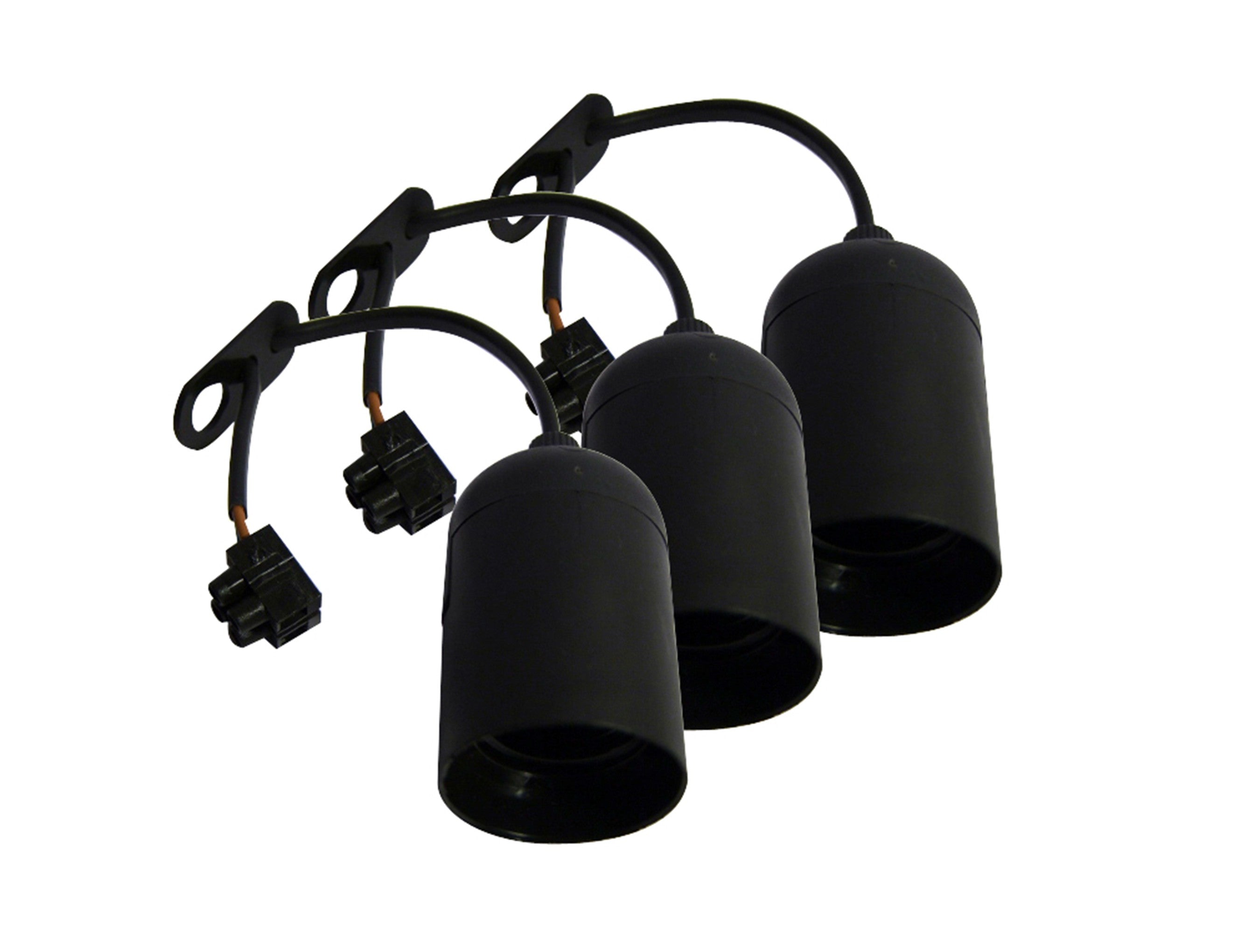 Casquilho móvel - Preto (3Pcs)