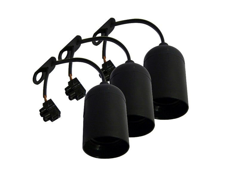 Casquilho móvel - Preto (3Pcs)
