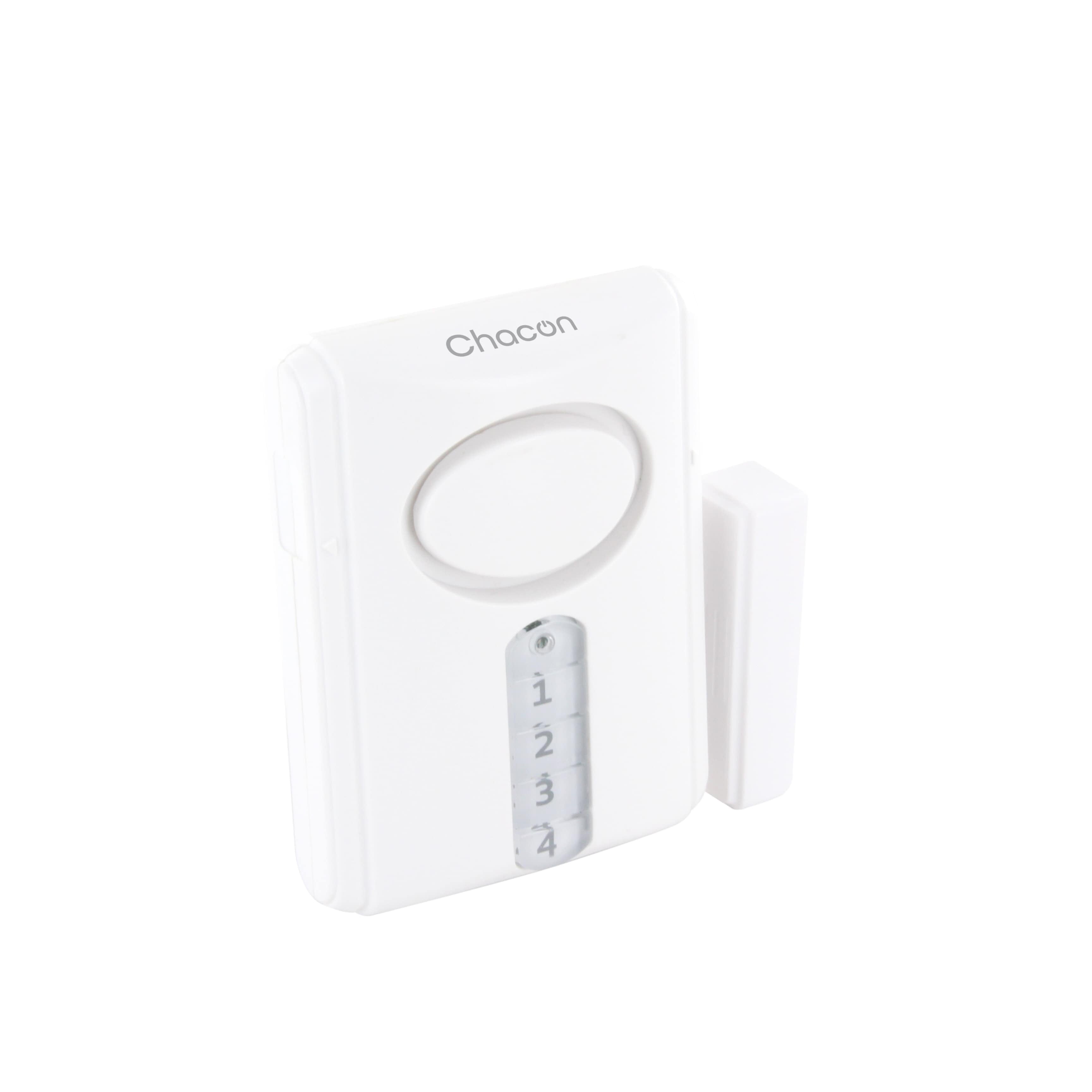 Detector de apertura con alarma + código