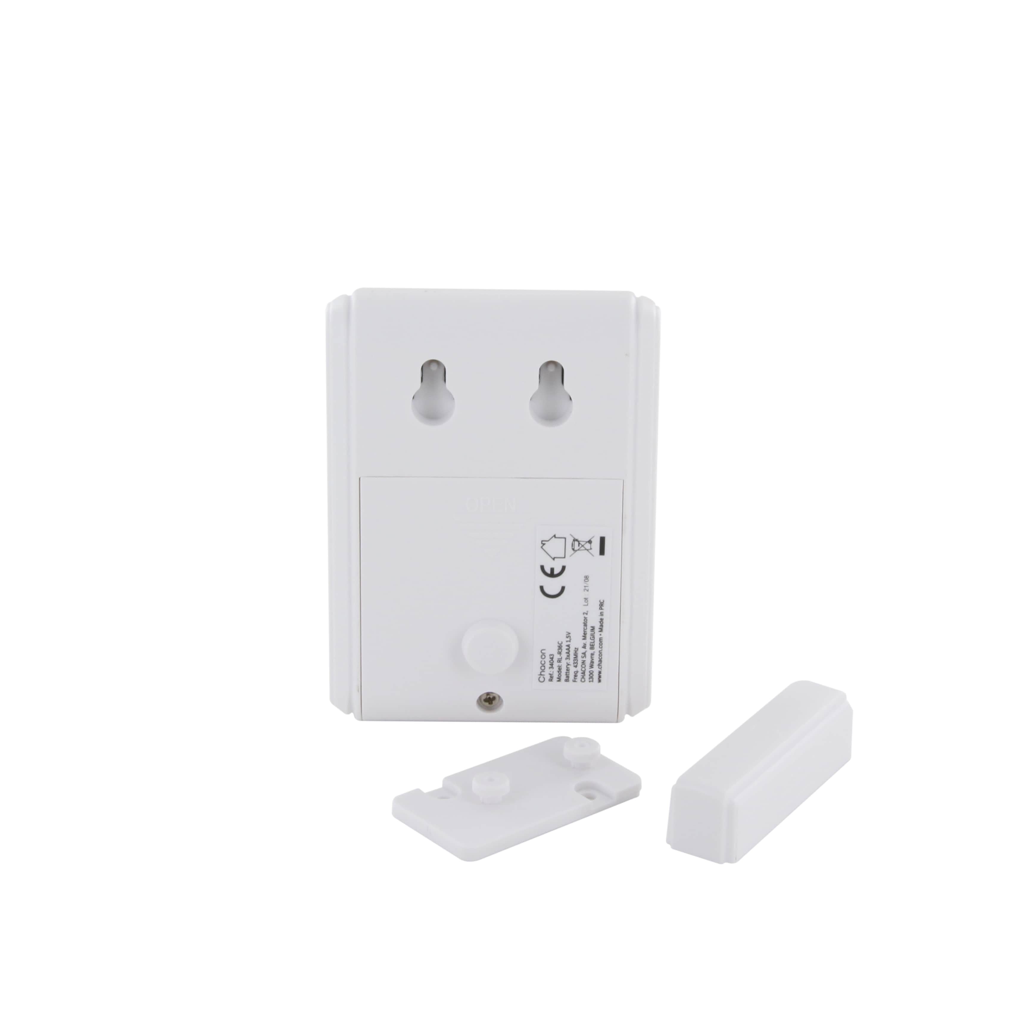 Detector de apertura con alarma + código