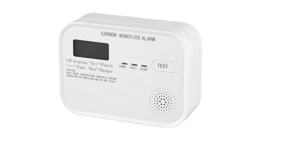 Sensor de CO com visualização LCD