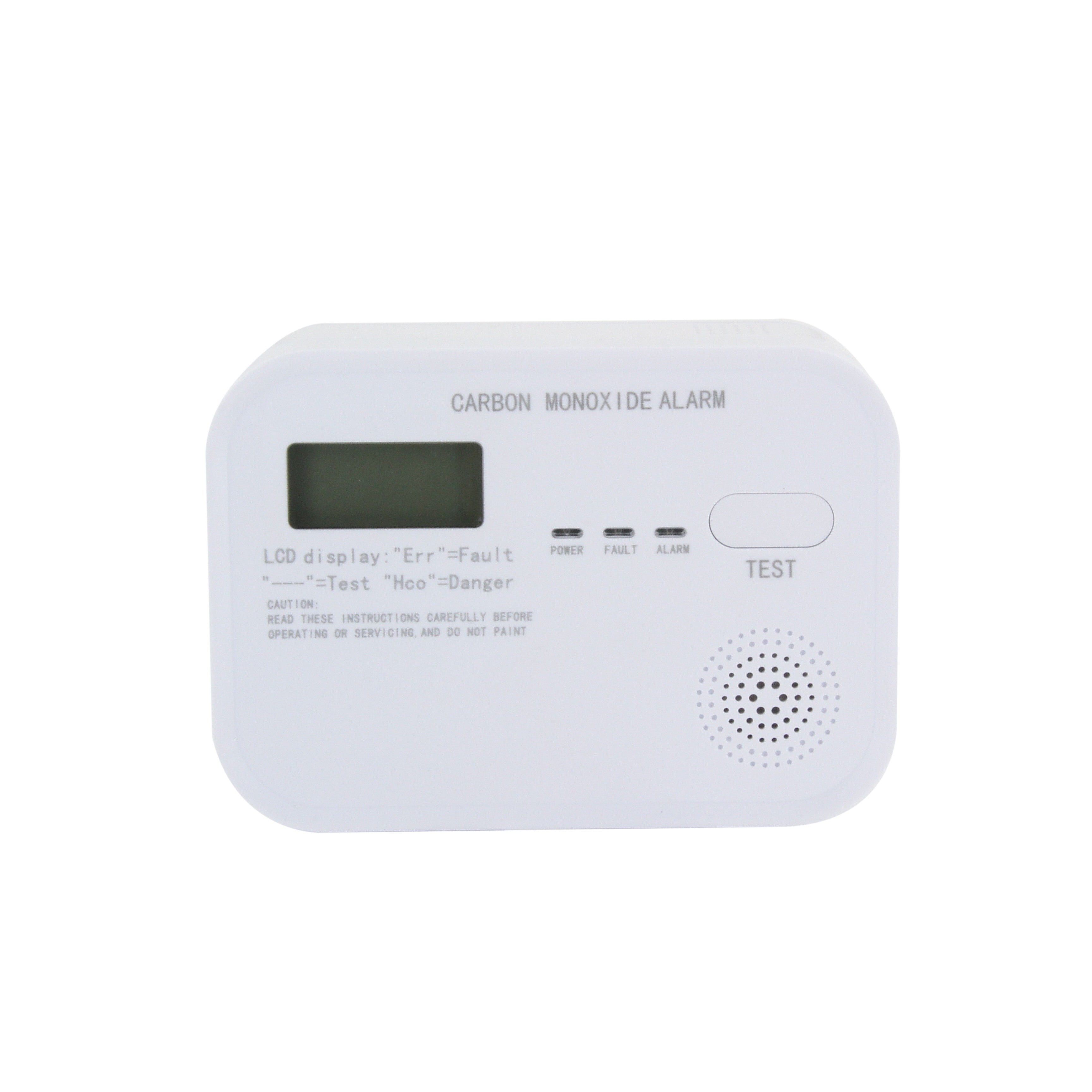 Sensor de CO com visualização LCD
