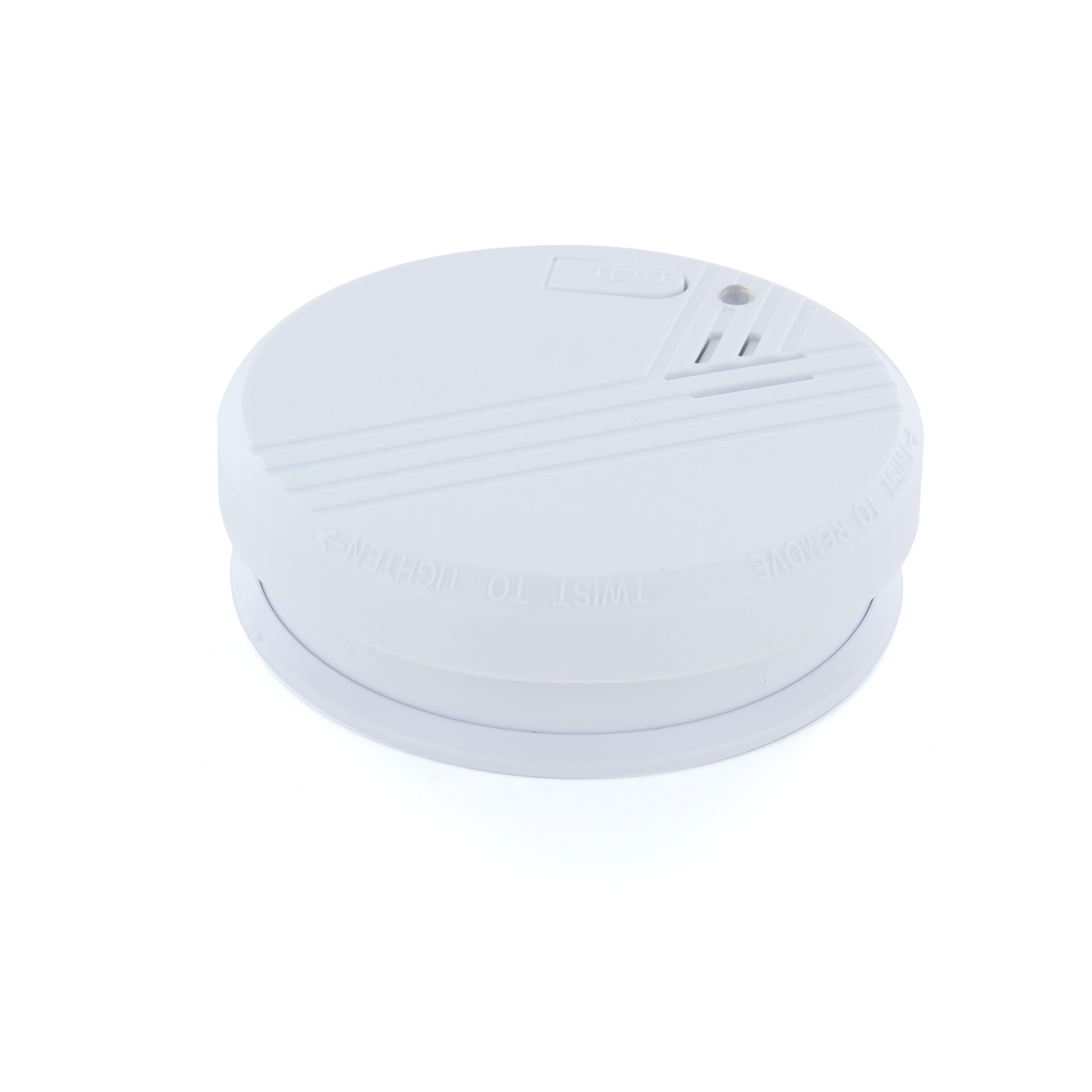 Optical smoke alarm with 9 V alkaline battery - 1 year