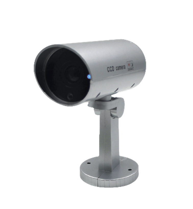 Roterende nepcamera met bewegingsdetector met blauwe led