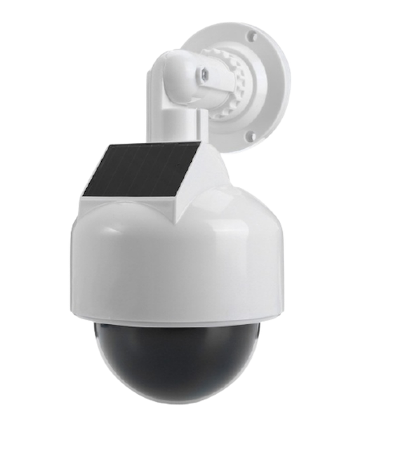 Nepcamera met zonnepaneel - Blauwe LED