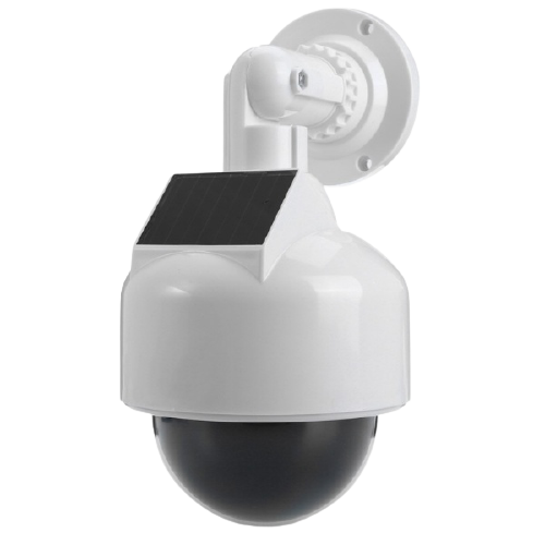 Nepcamera met zonnepaneel - Blauwe LED