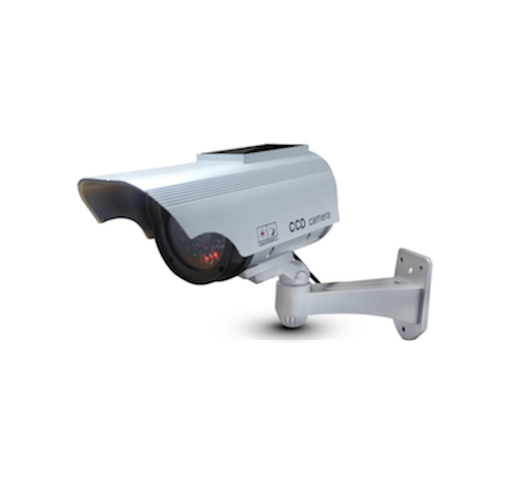 Nepcamera met zonnepaneel - Blauwe LED