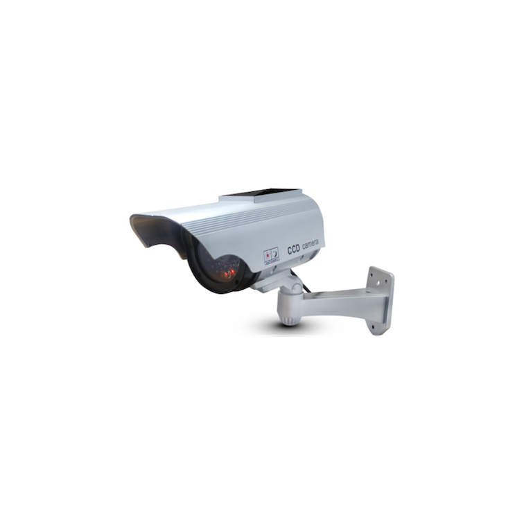 Nepcamera met zonnepaneel - Blauwe LED