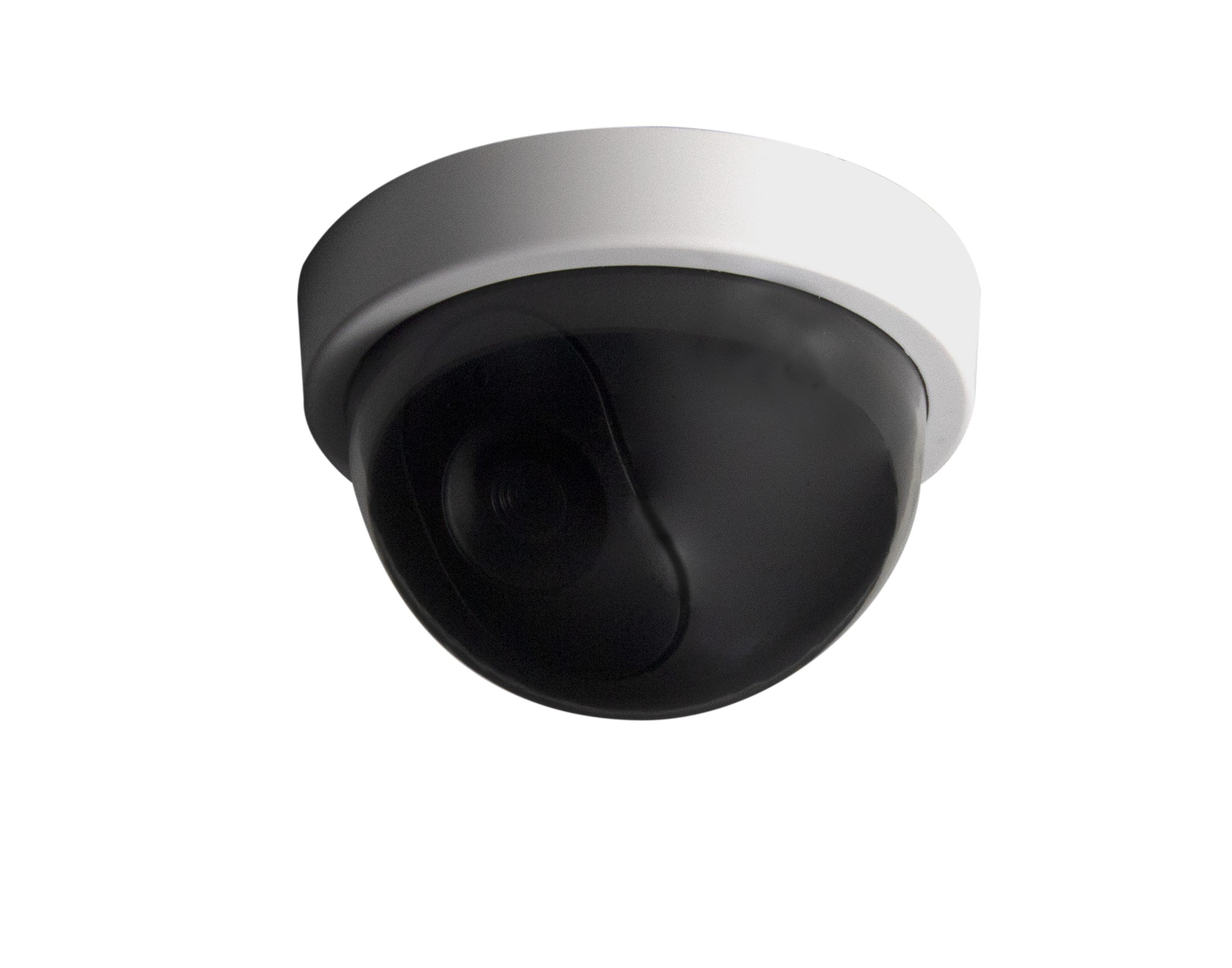 Bolvormige nepcamera met blauwe led