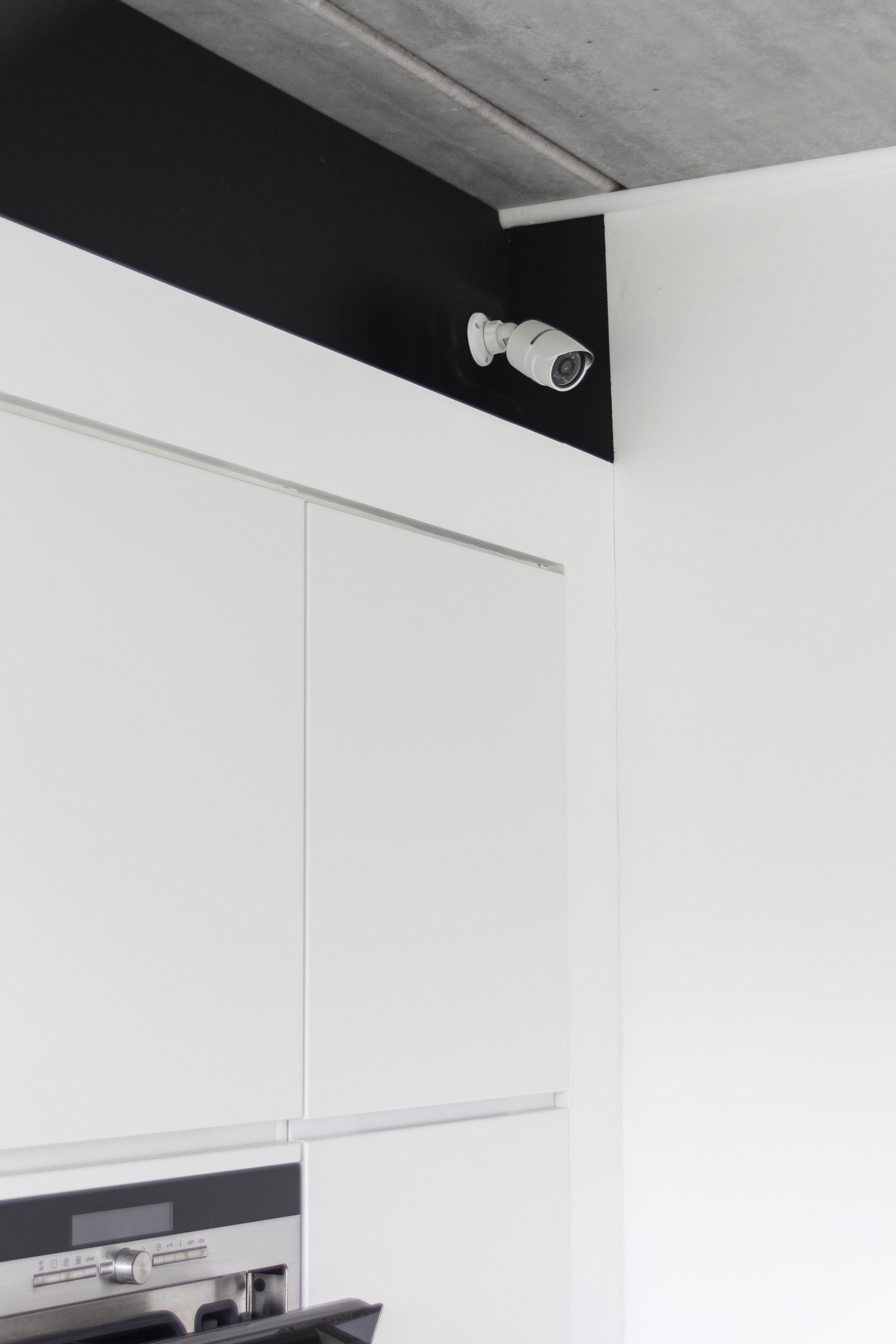Nepcamera met led – aluminium