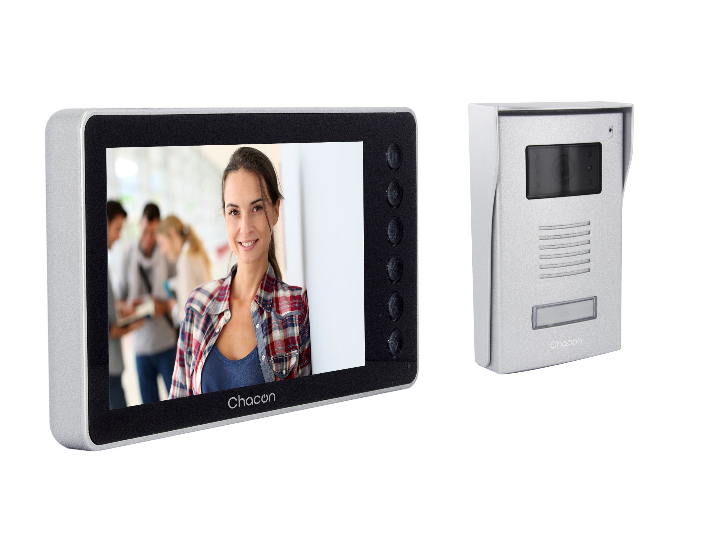 Hands-free videophone with 7” screen