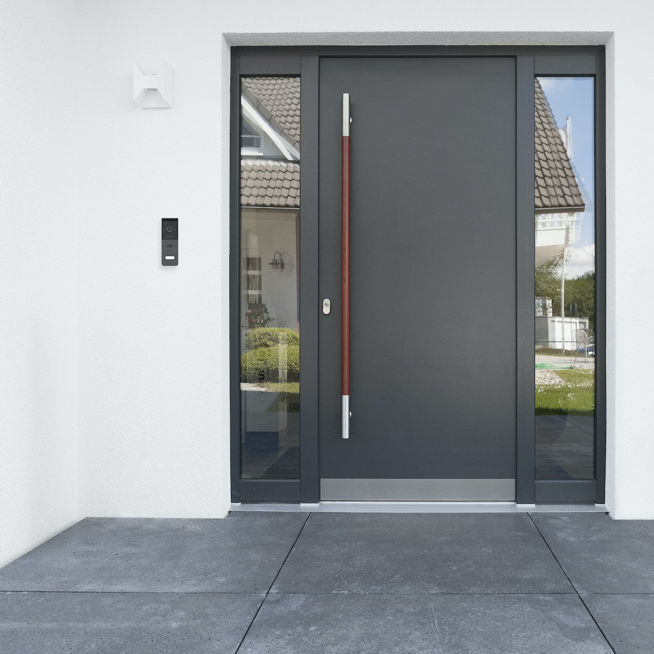 4,3" bedrade videofoon met aanraakscherm (4 draden)