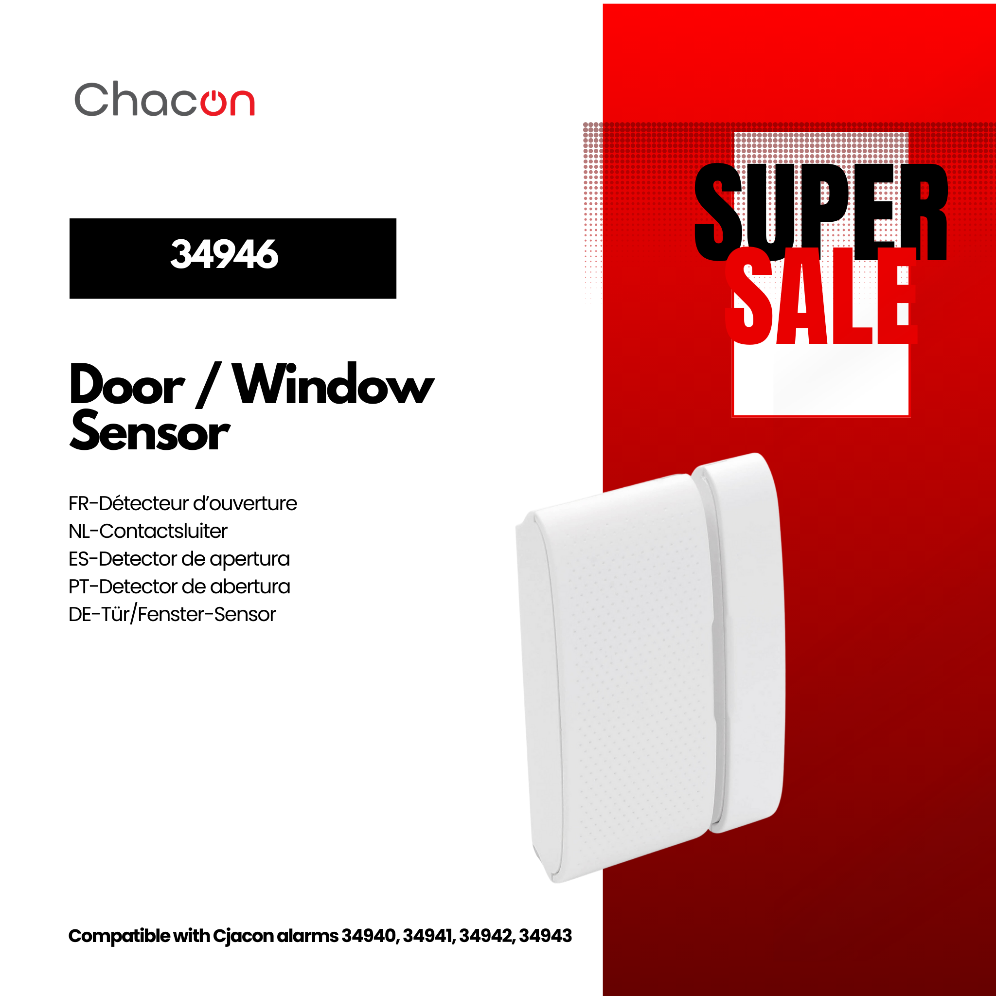 Door/window opening detector