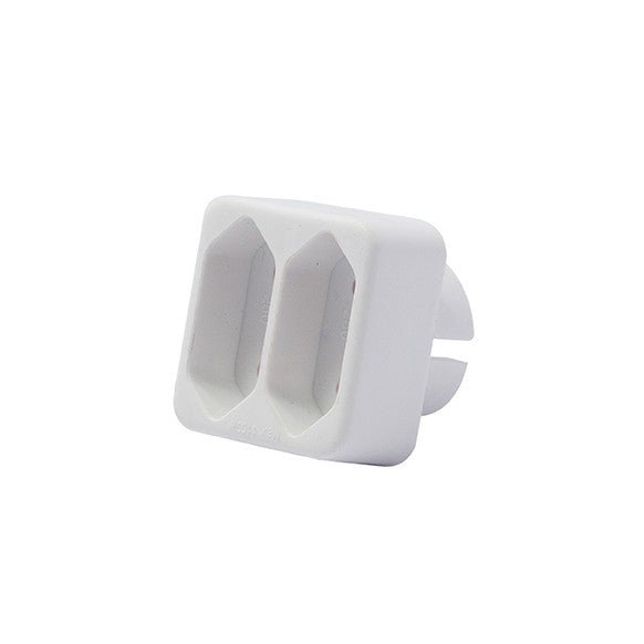 Standard white adaptor 2 x 2.5 A