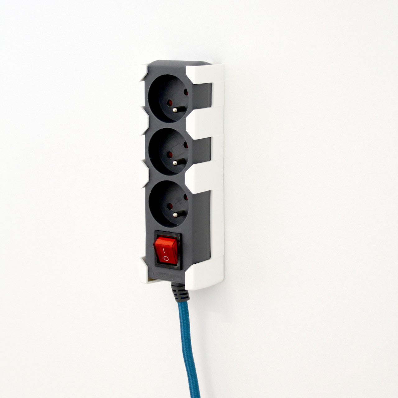 Wall bracket for power strip - White