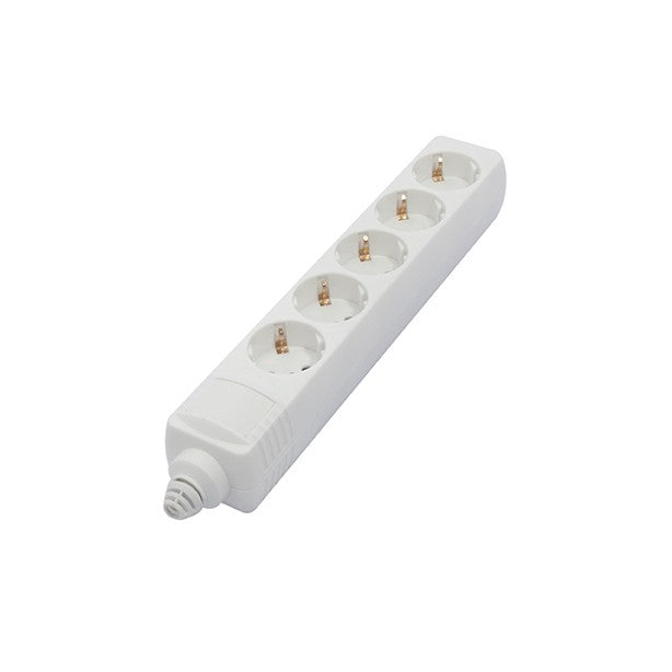 Multipresa 5 x 16 A senza cavo - Bianca (SCH)