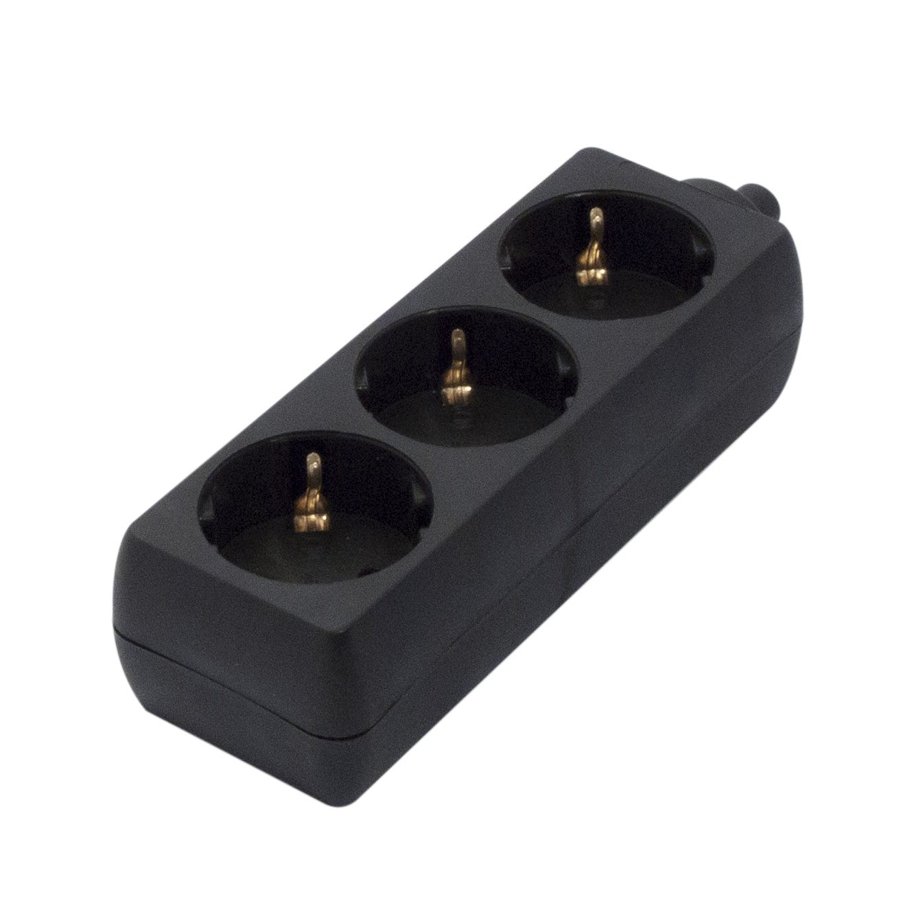 Ciabatta 3 x 16 A senza cavo - nero (SCH)