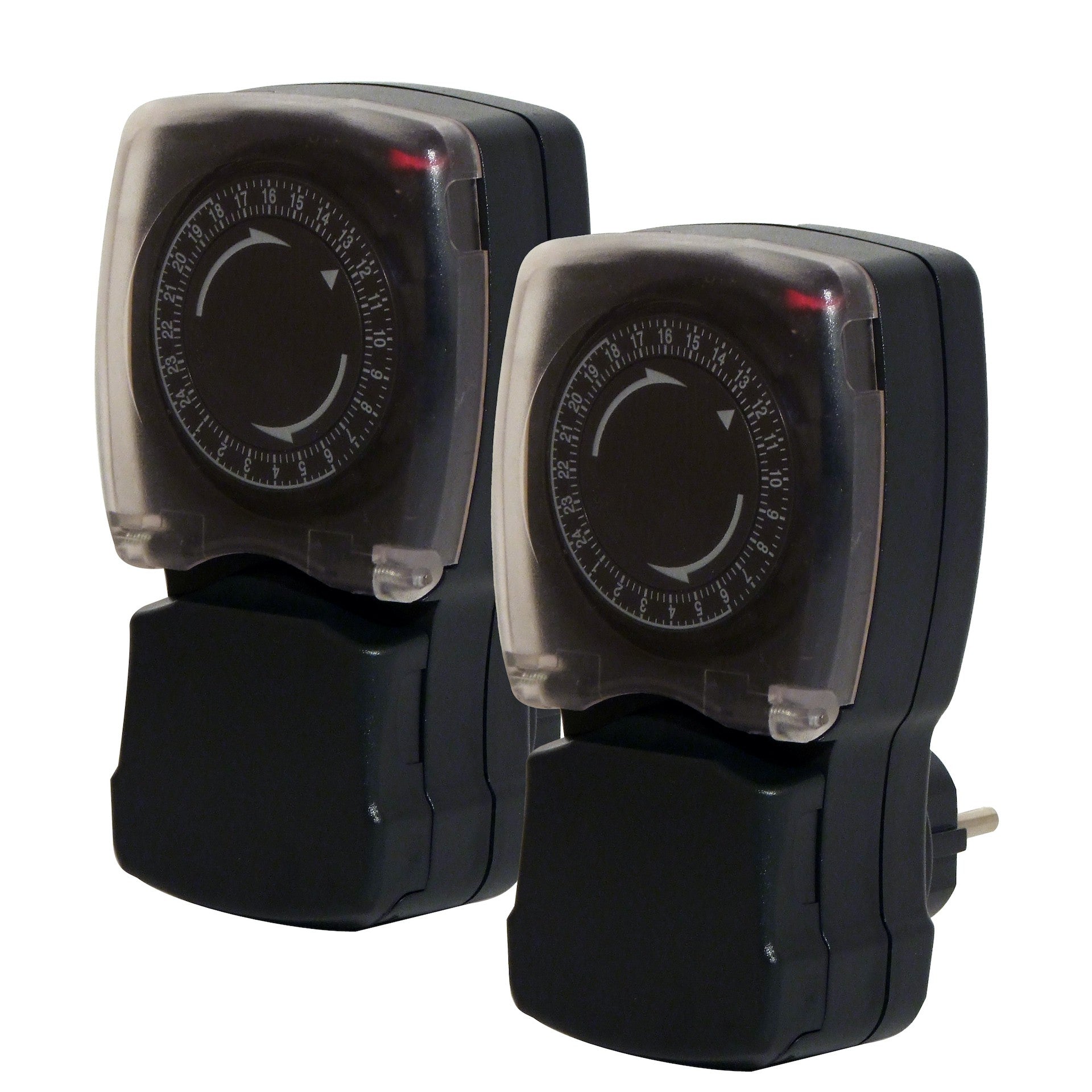 Set of 2 waterproof mechanical timer - FR socket