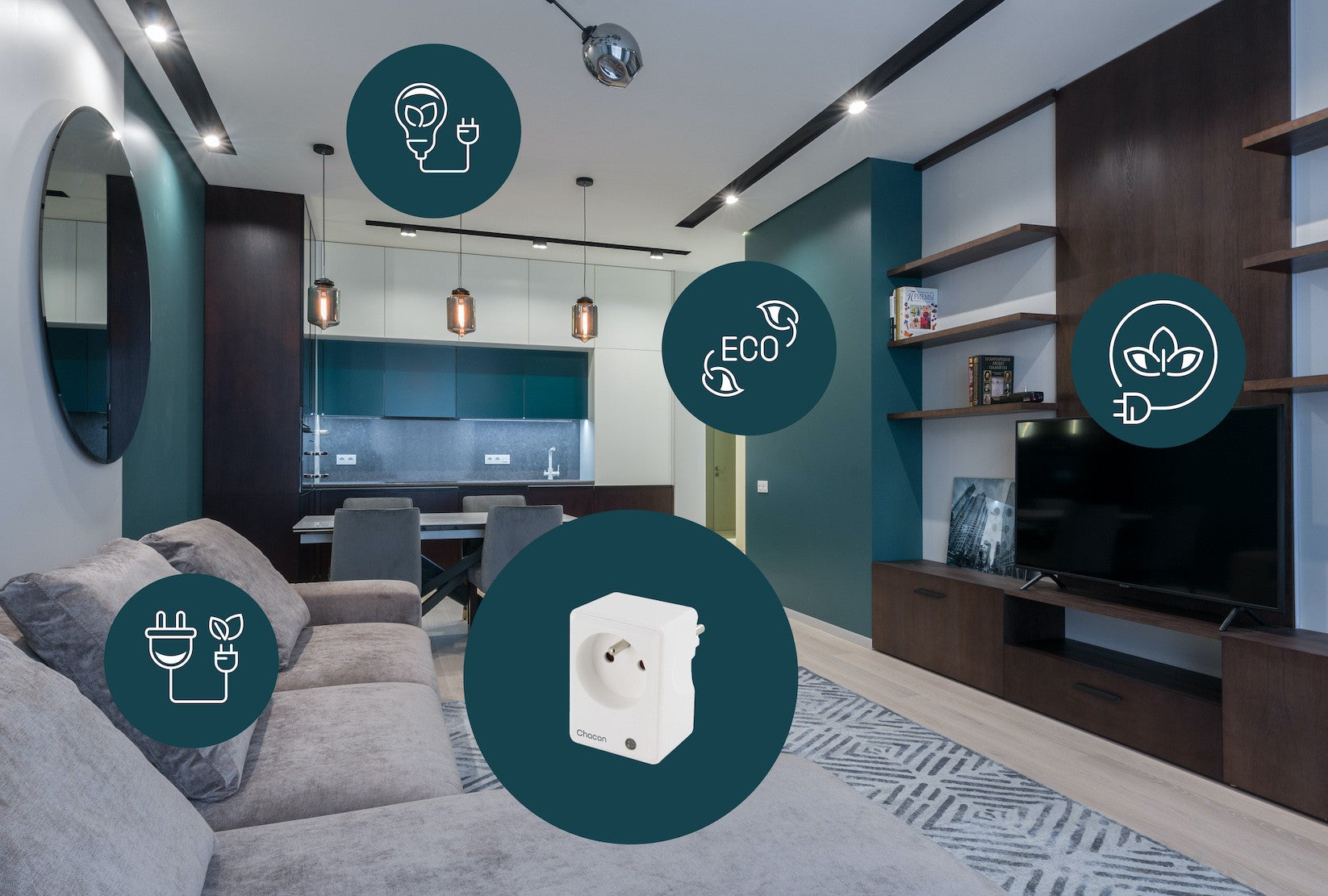 Programmateur WI-FI avec mesure de consommation