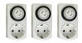 Set of 3 mechanical timers - SCH socket