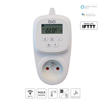 Prise connectée thermostatique