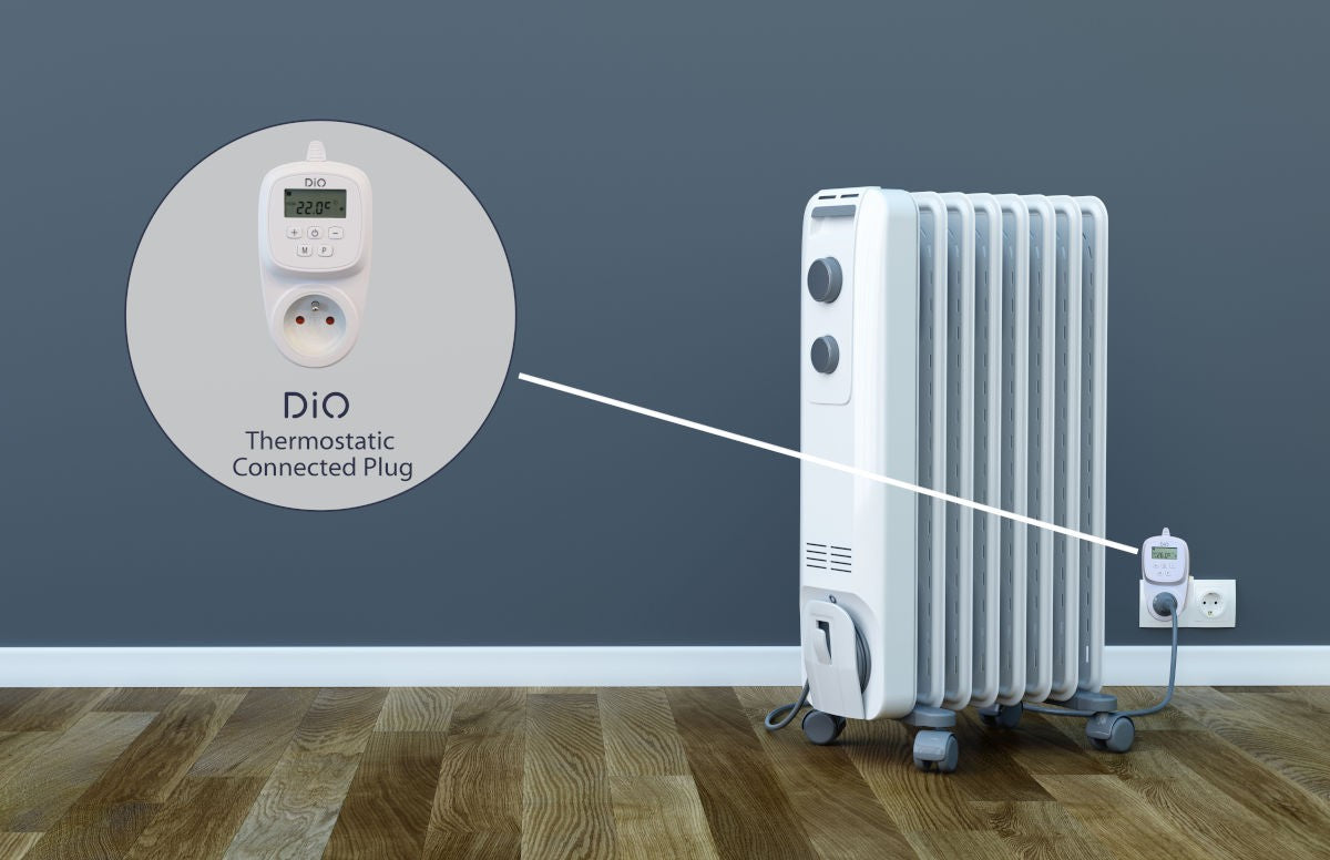 Prise connectée thermostatique