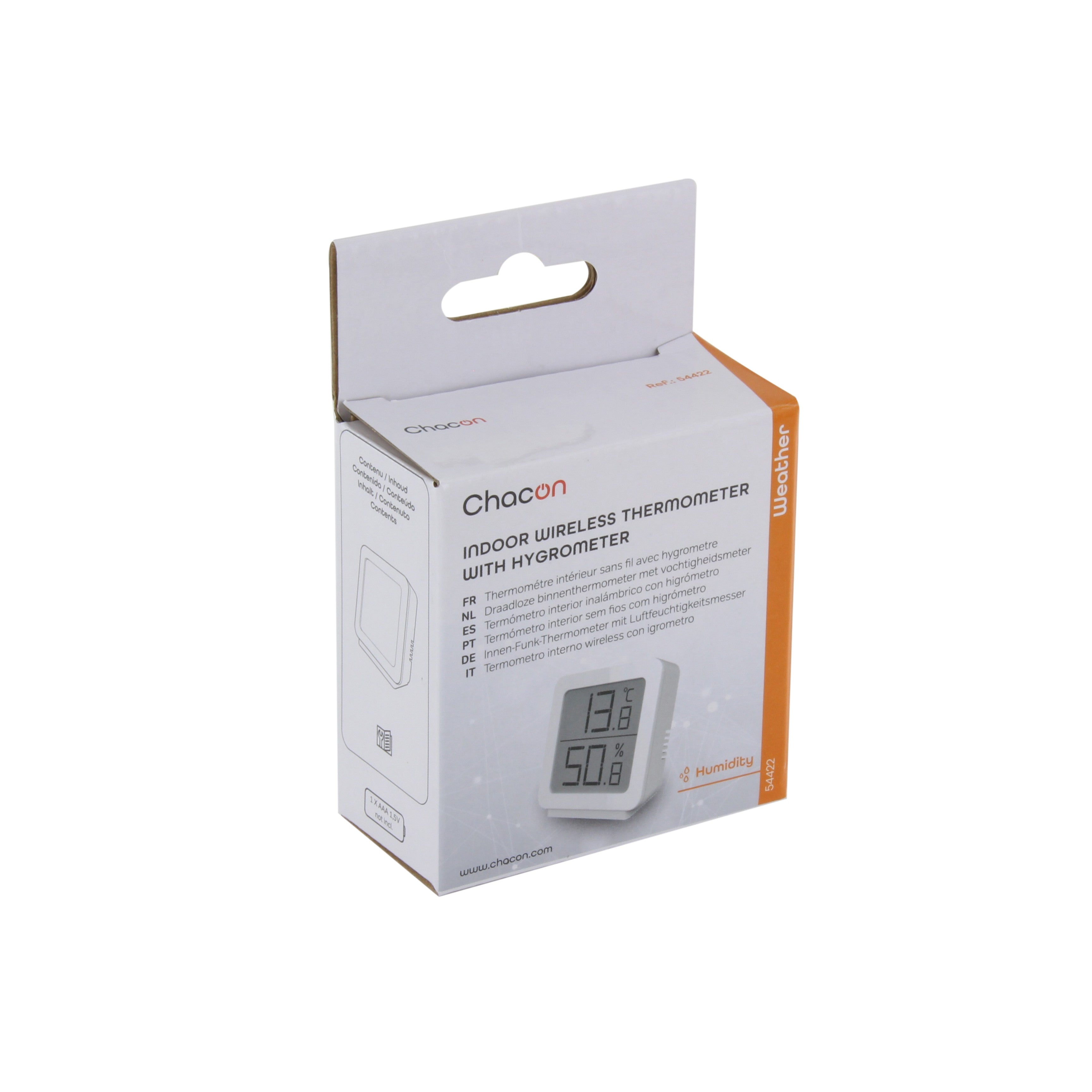 Draadloze binnenthermometermet vochtigheidsmeter