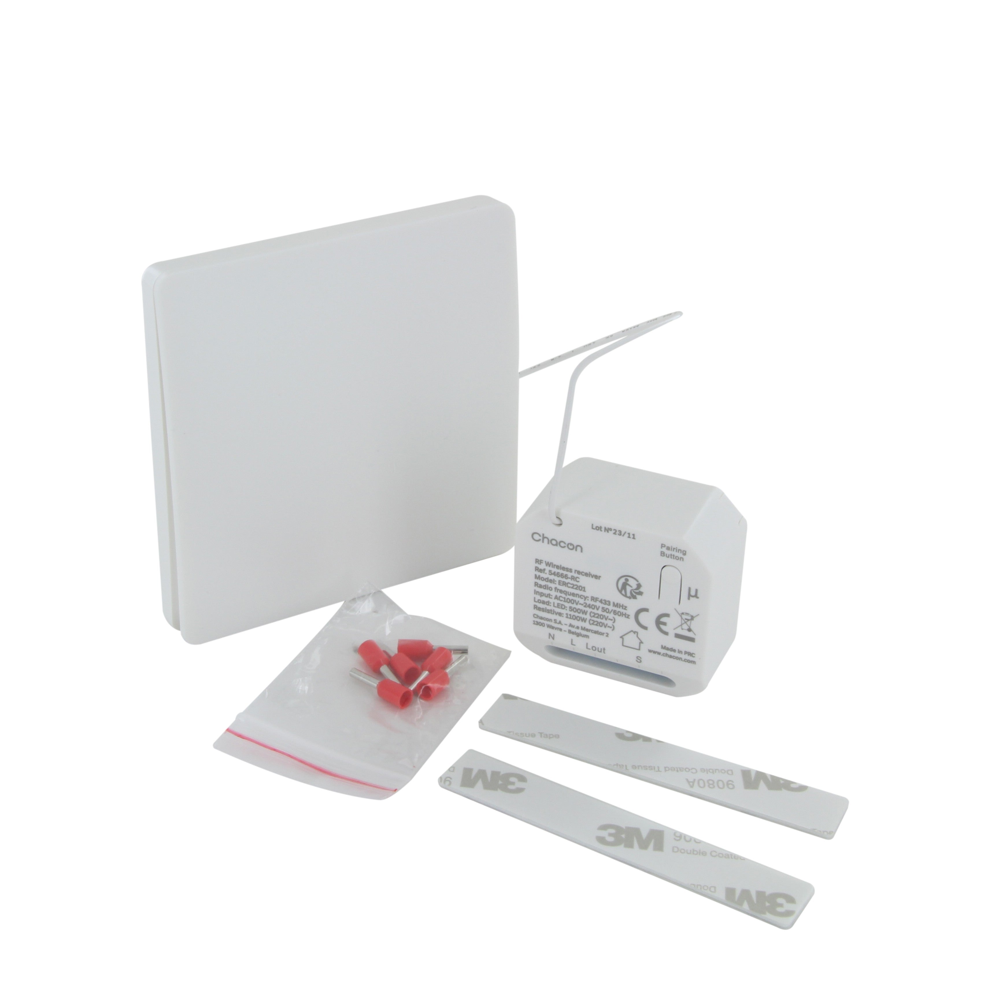 Set Lighting module and kinetic On / Off switch