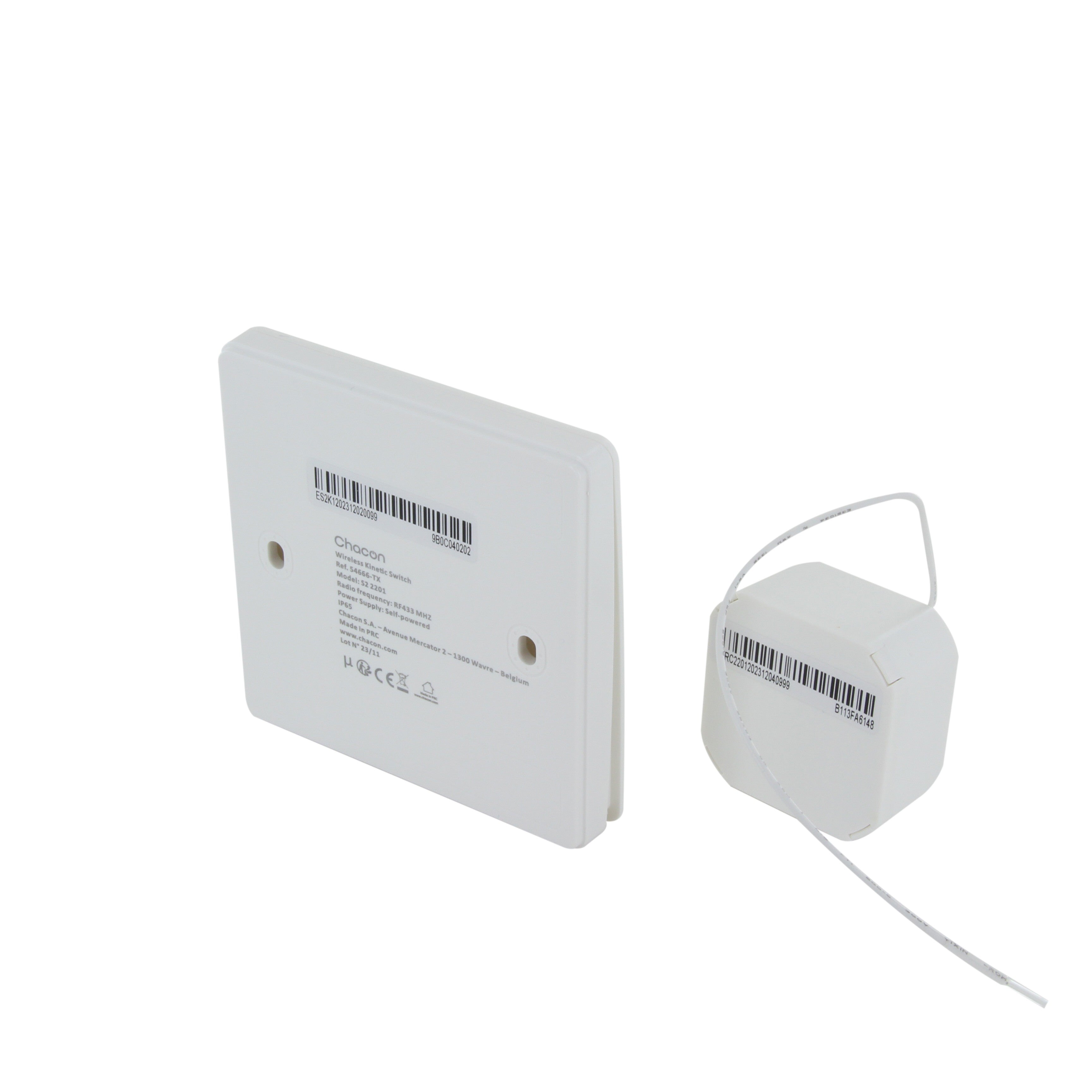 Set Lighting module and kinetic On / Off switch