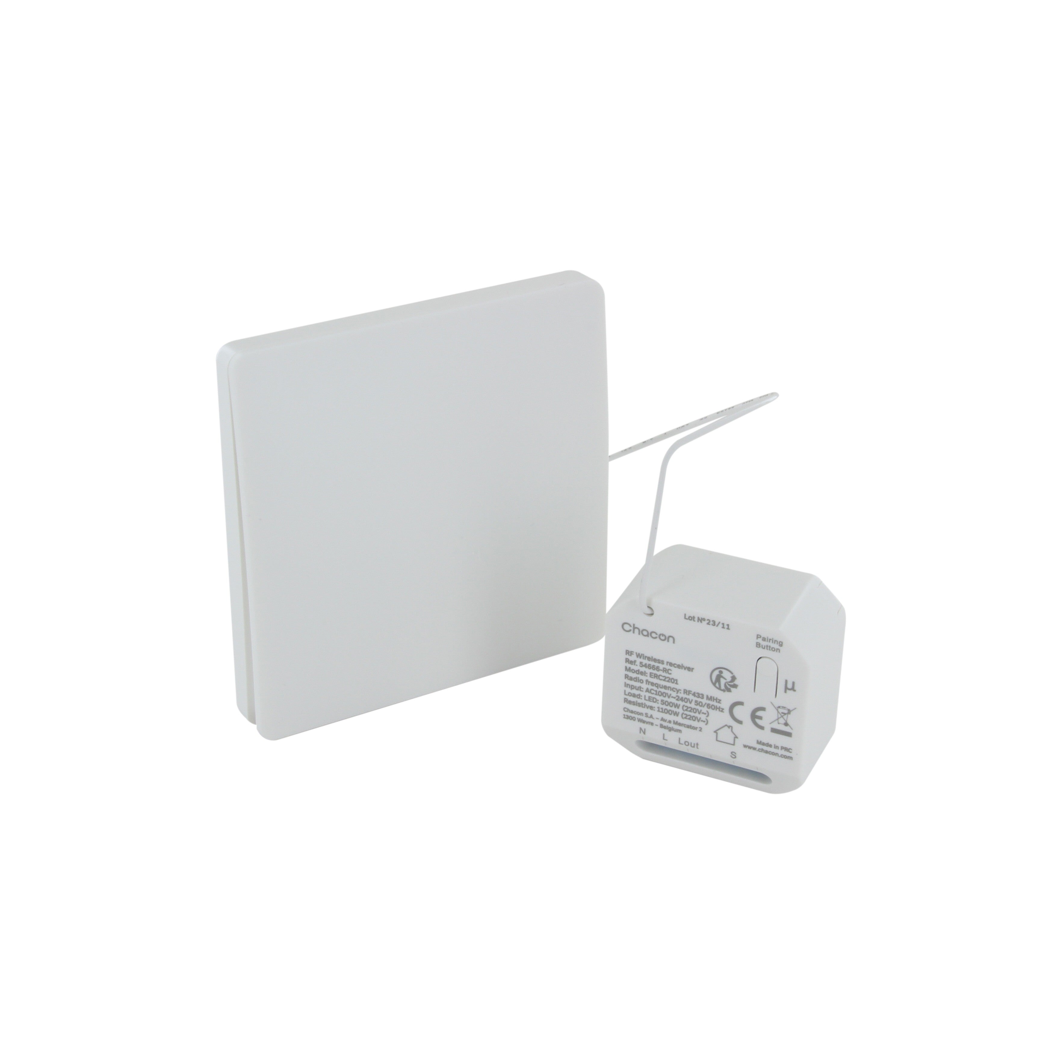 Set Lighting module and kinetic On / Off switch