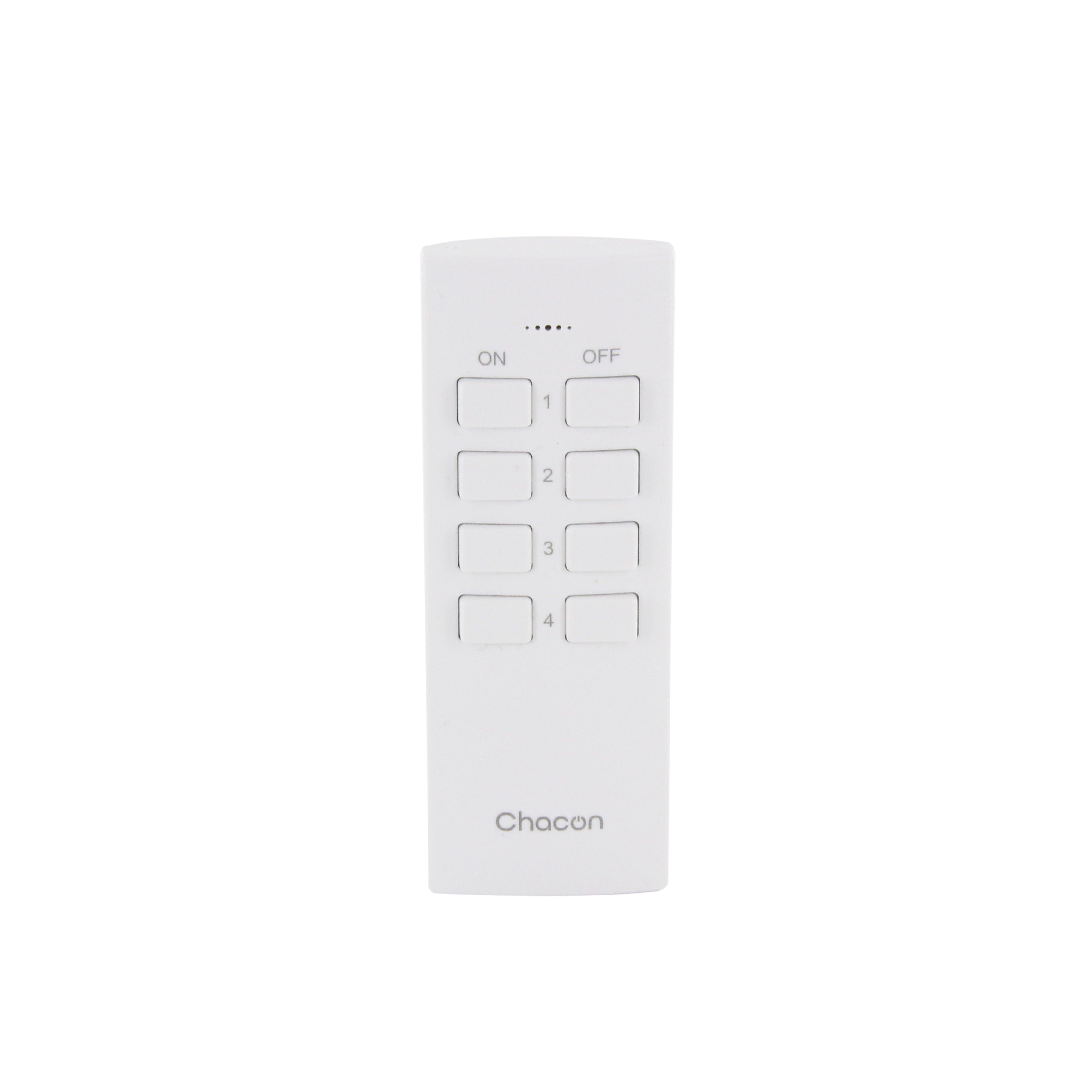 Set di 4 mini-spine On/Off + telecomando a 4 canali 2300W