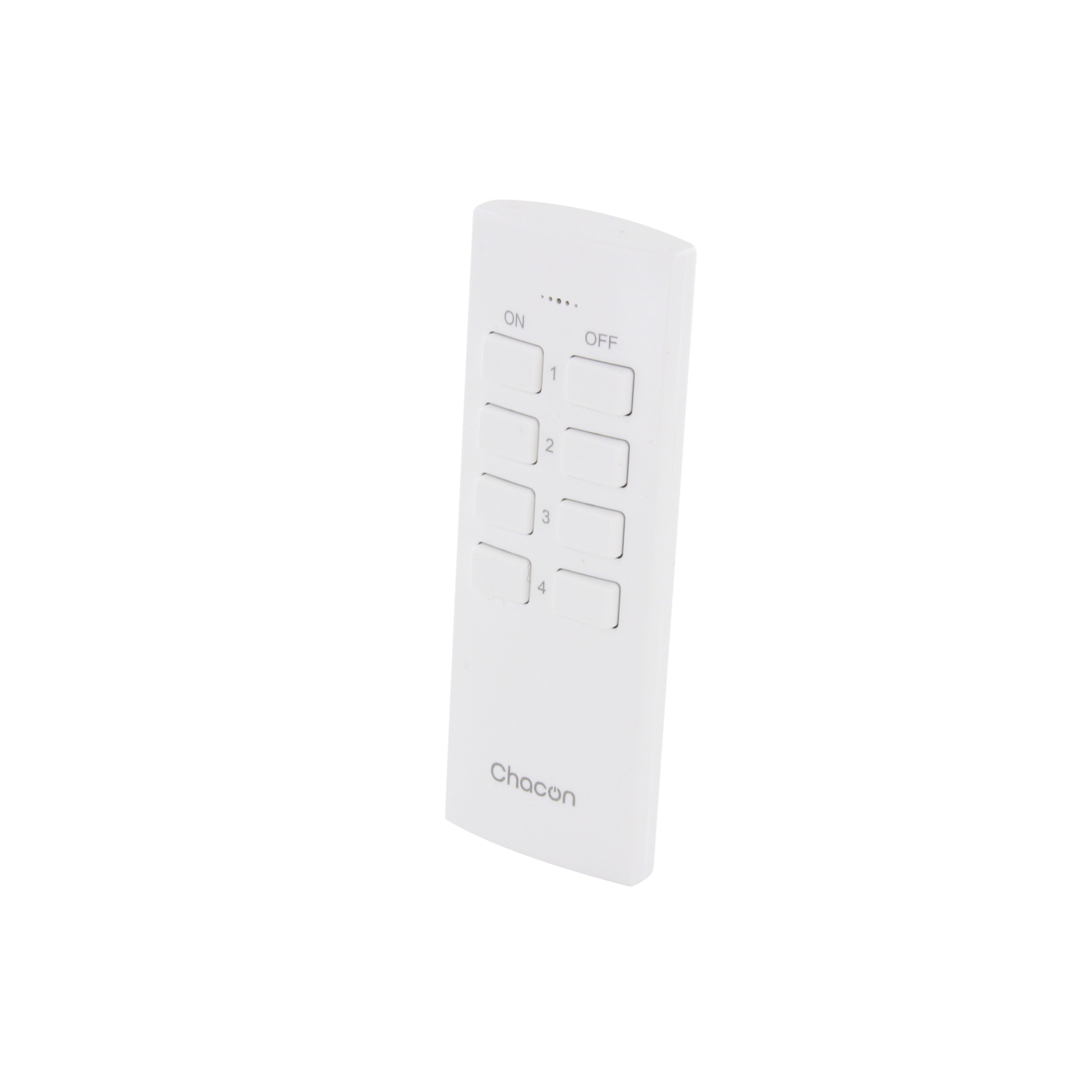 Kit met 4 minischakelstopcontacten en 2 afstandsbediening
