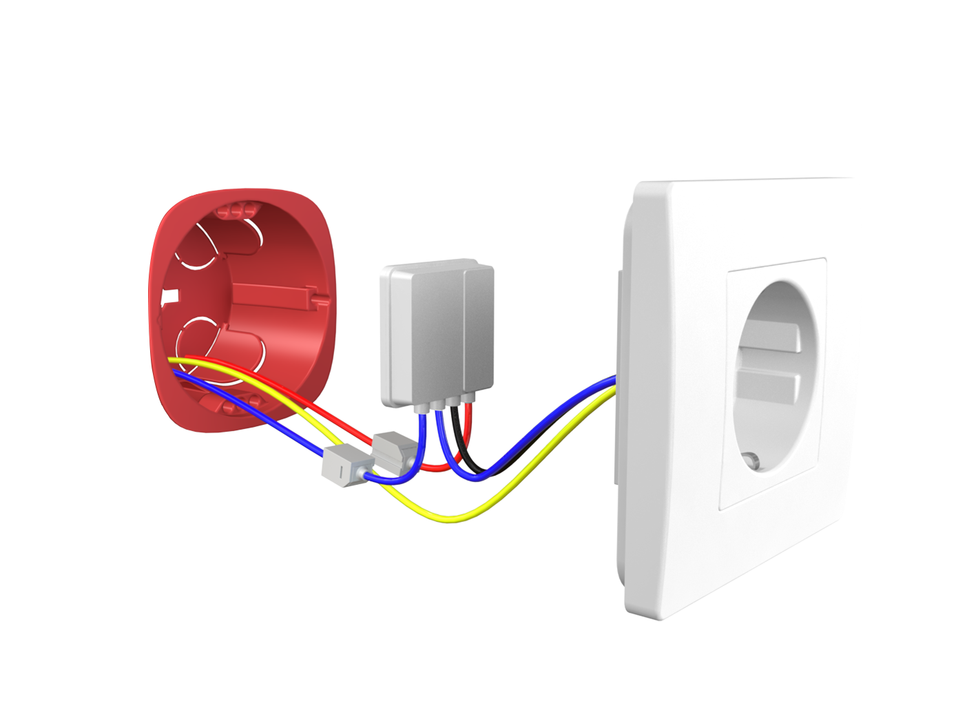 Flush switch micromodule