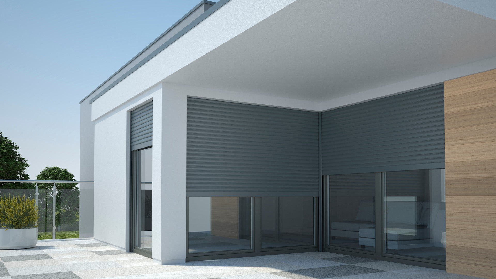 Kit 2 wireless modules for roller shutter