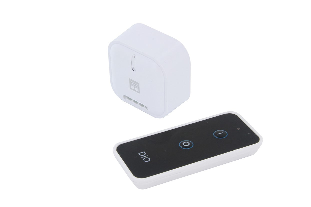 Set of 1 shutter module + 1-channel remote control - DiO 1.0