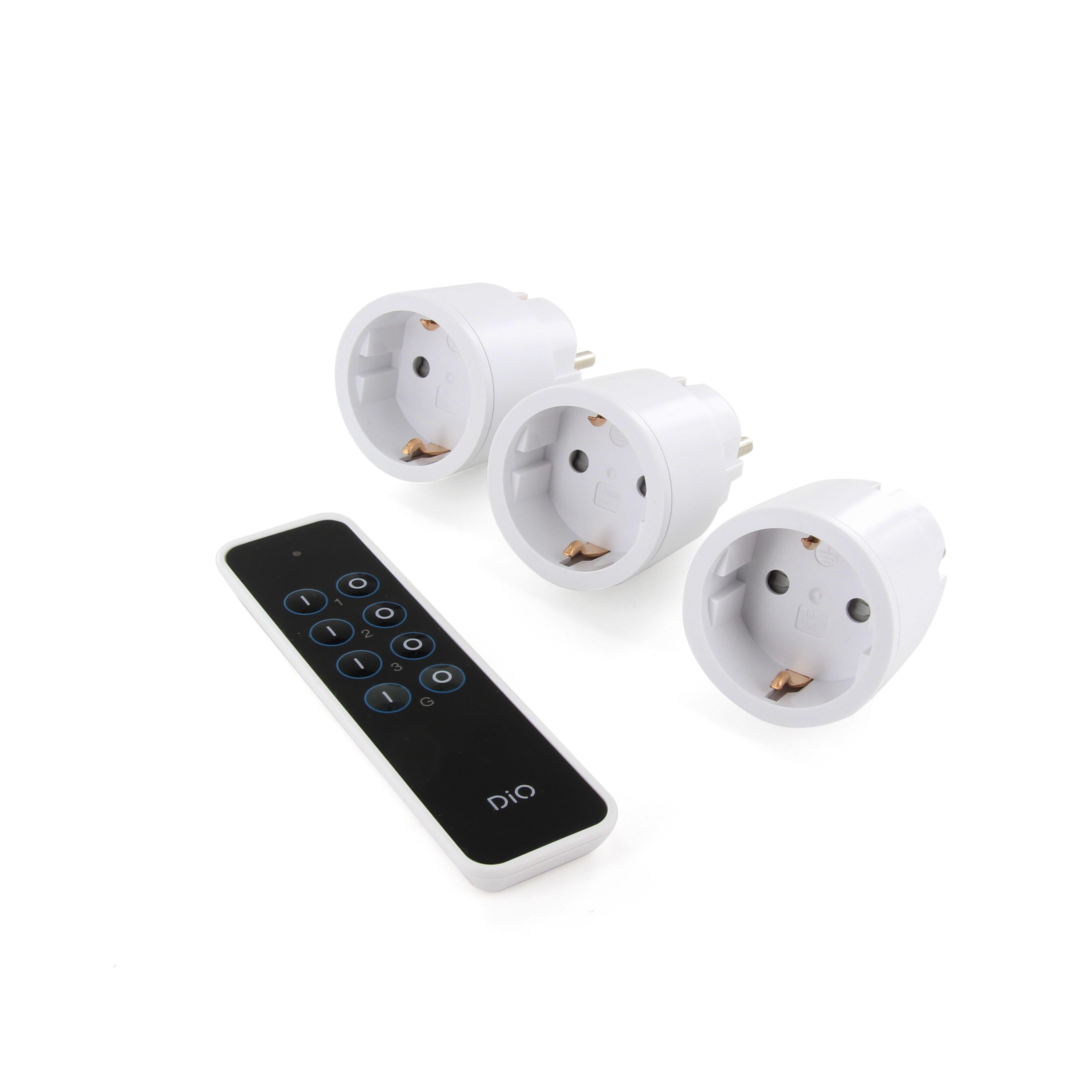 DiO First Nano: 3 prises (SCH) + télécommande