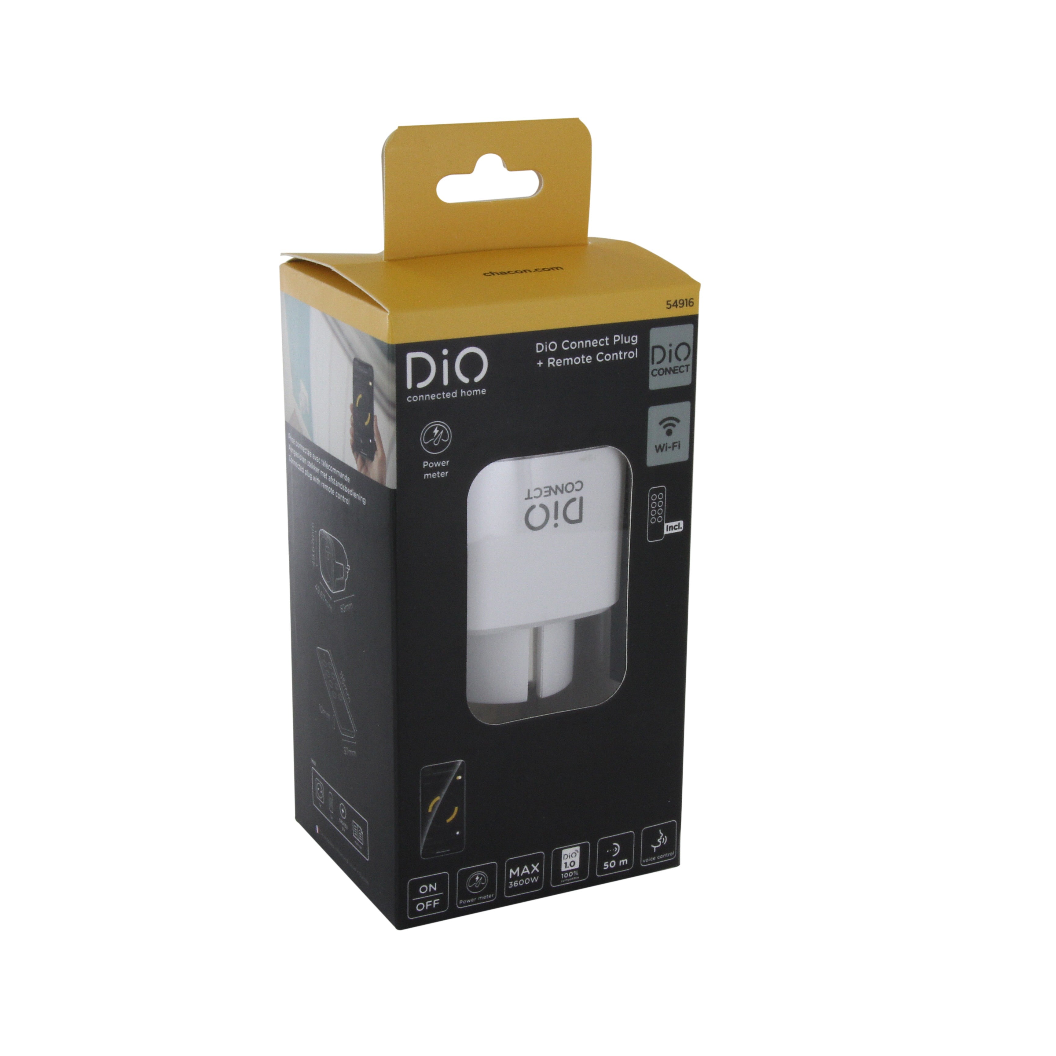 Prise connectée avec télécommande - DiO Connect
