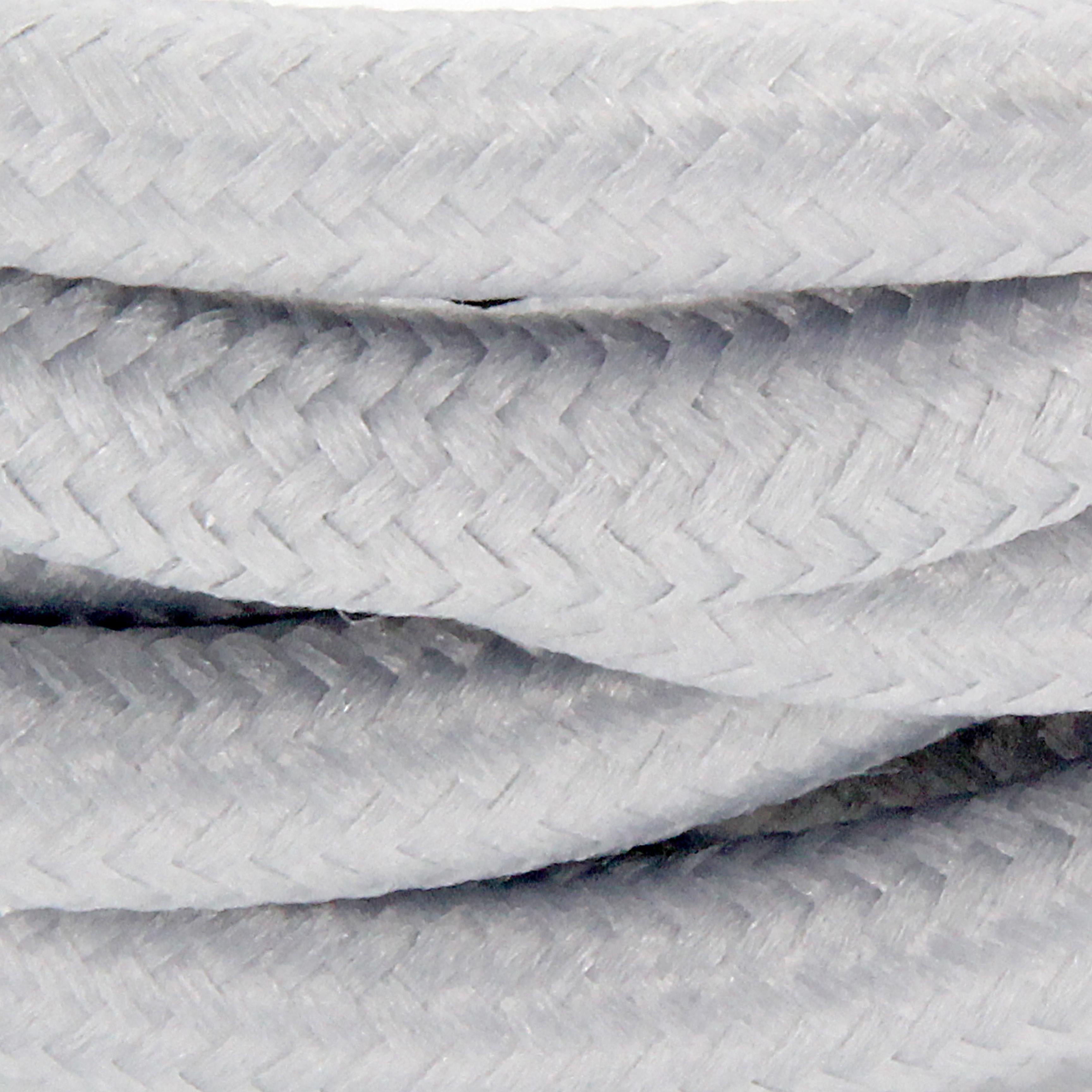 Câble textile 3m - Gris