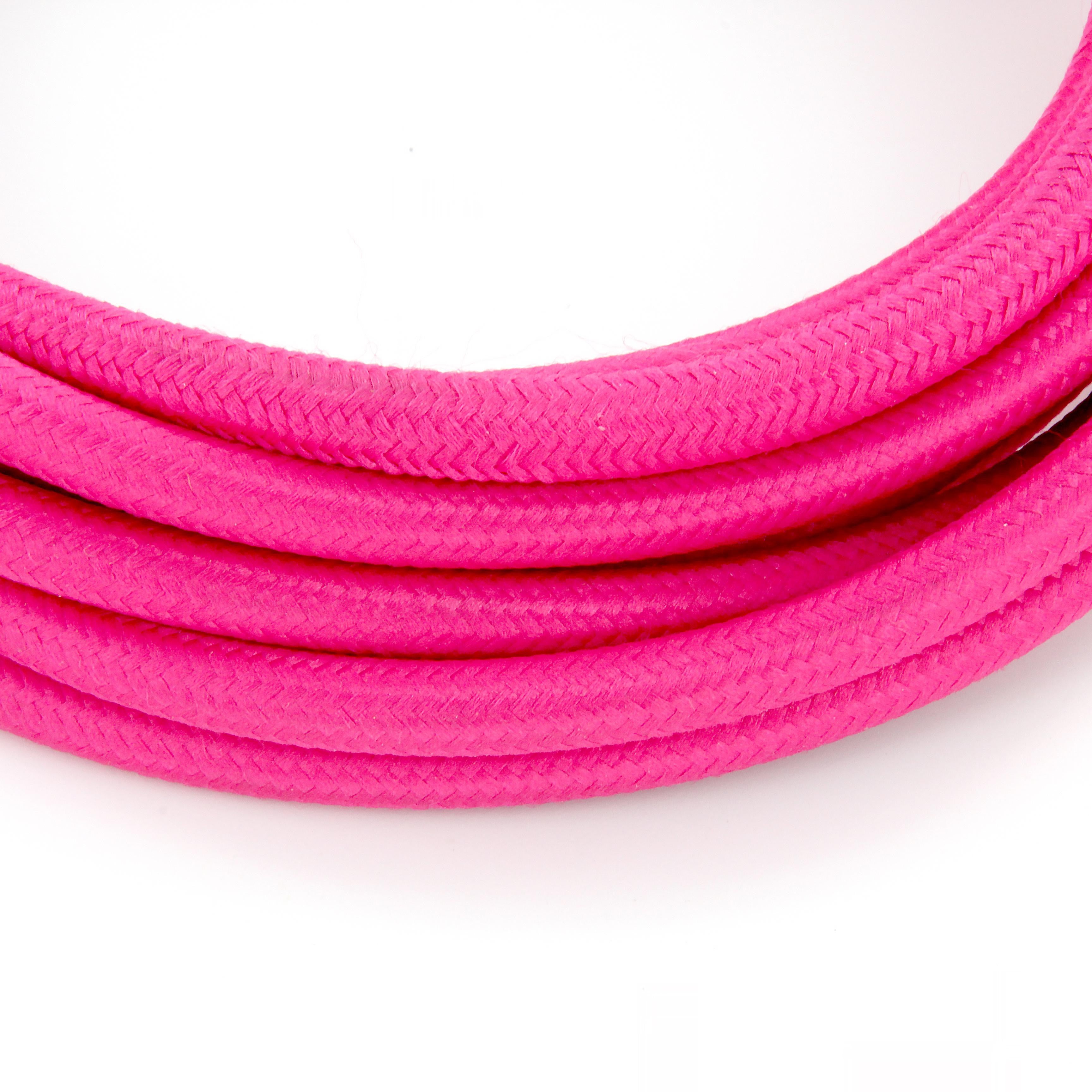 Cordon avec interrupteur - 2m - Rose