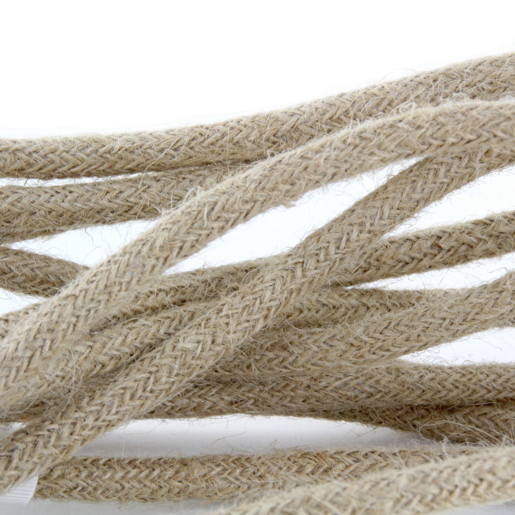 Lampade a sospensione con interruttore in juta - 4m