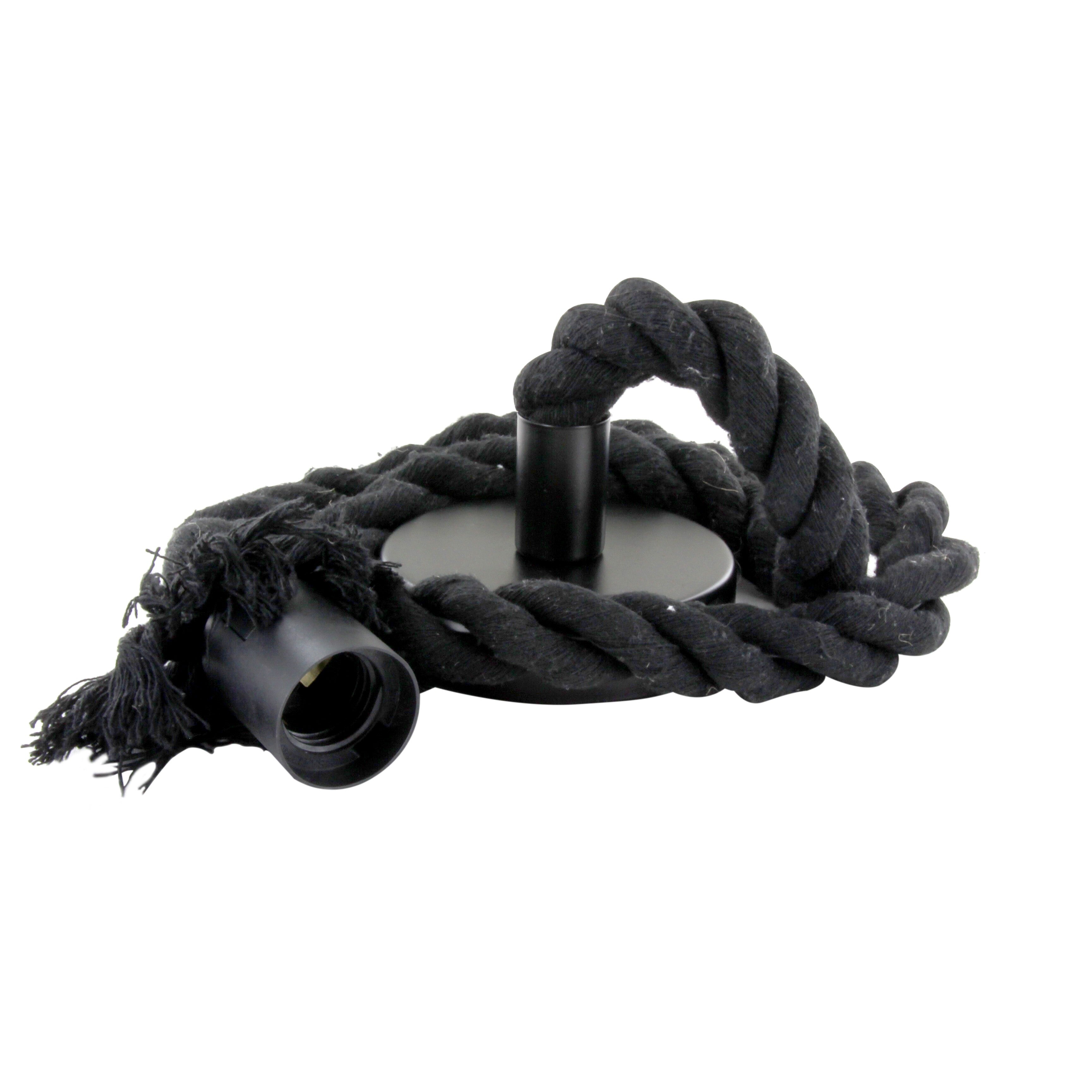 Kit di sospensione a corda - Nero