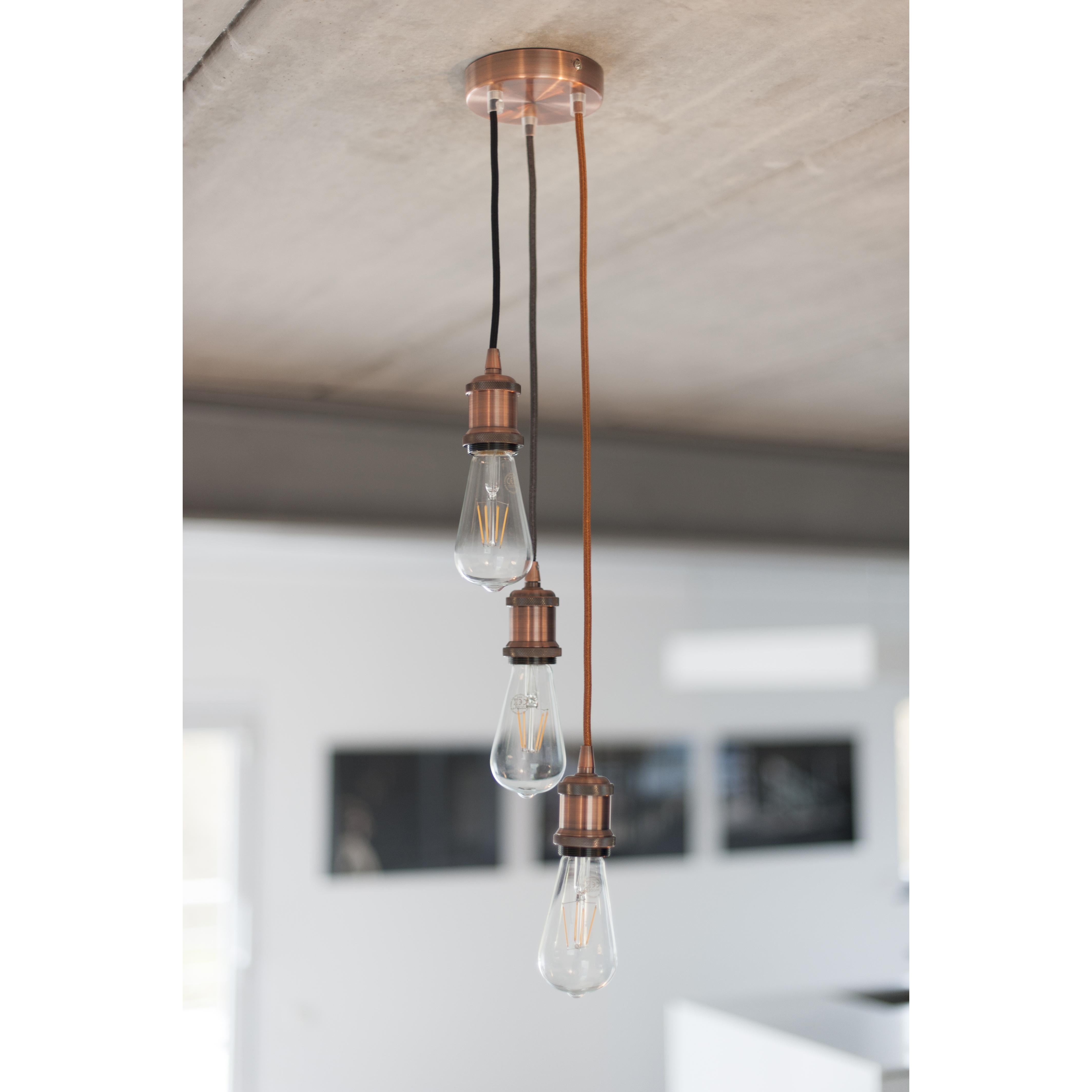 Cabo têxtil de seda - 3m - Lantejoulas preto