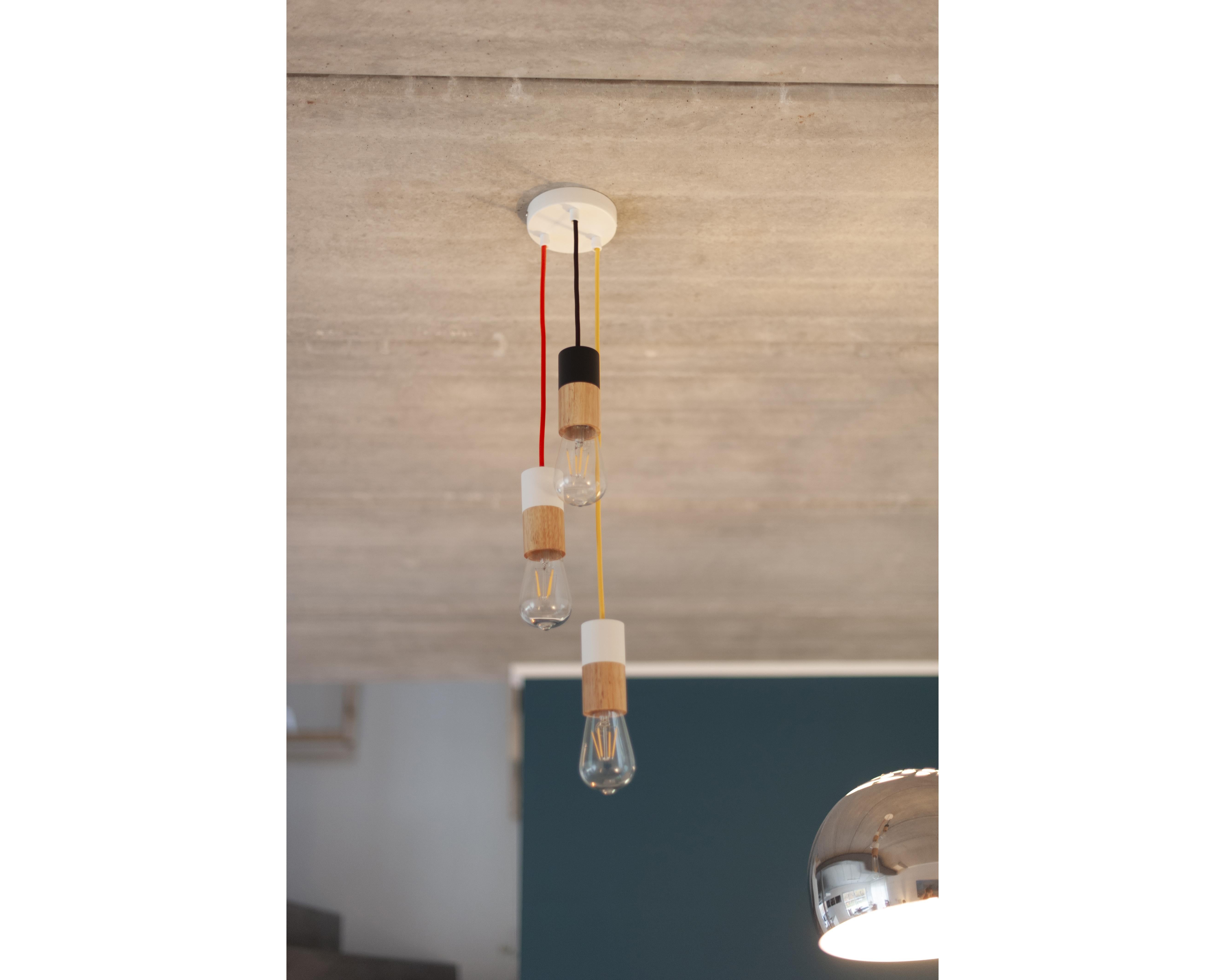 Seidentextilkabel – 3 m – Orange